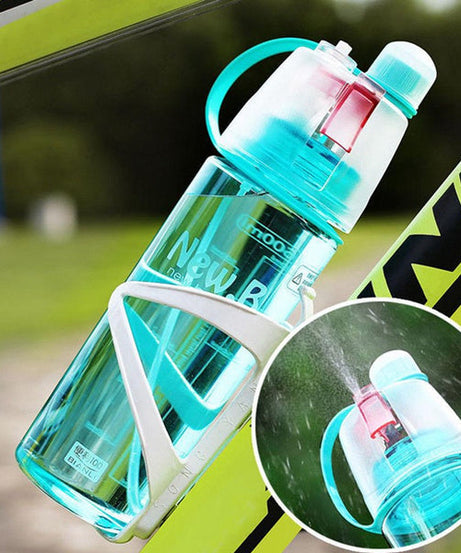 New Spray Portable Water Bottle (600ML)