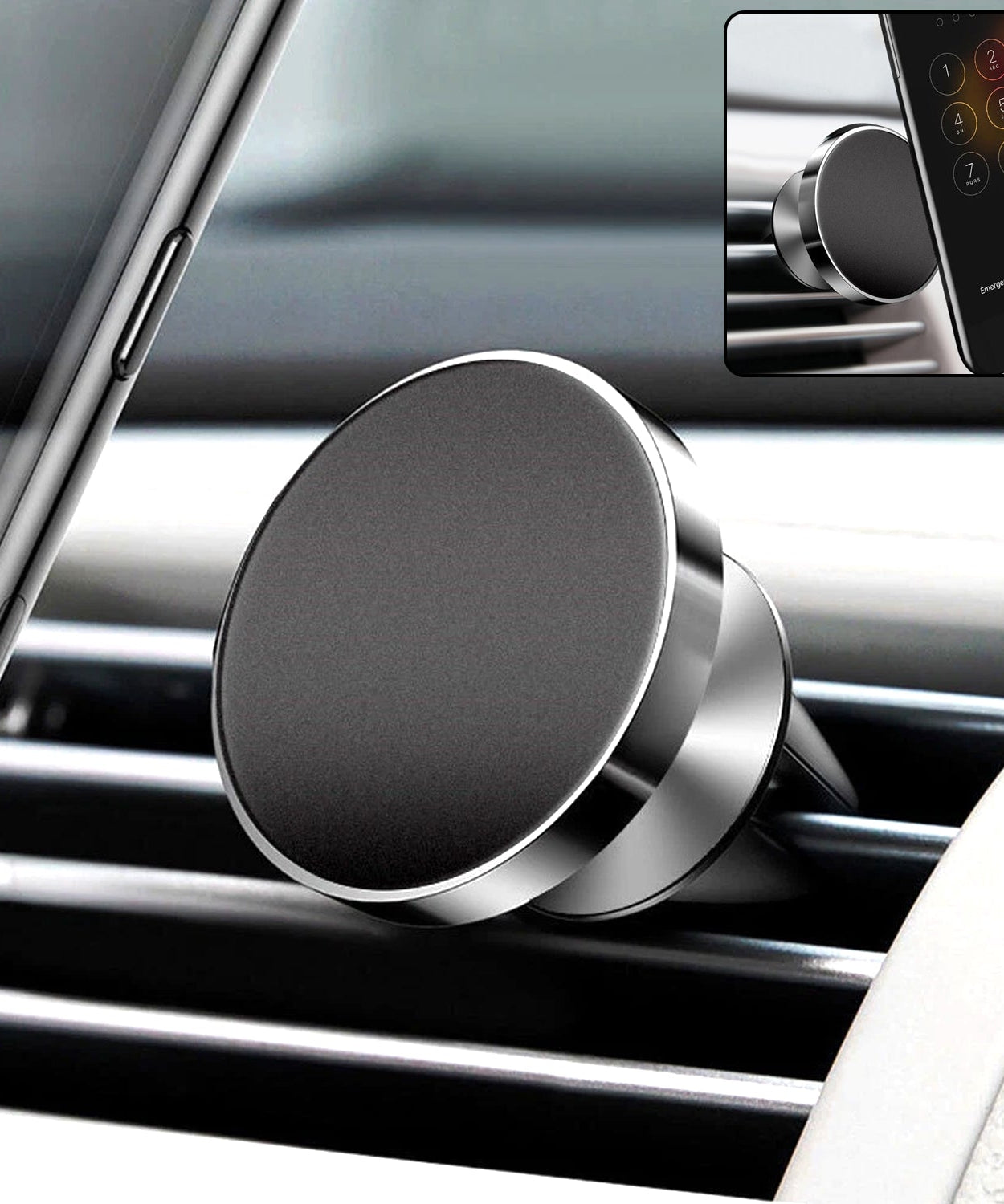 360° Rotating Magnetic Phone Holder Stand (1 Pc)