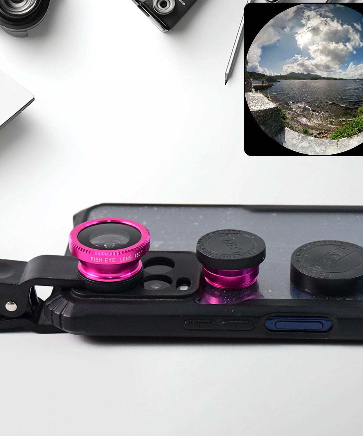 Universal Clip-On Mobile Camera Lens (1 Set)