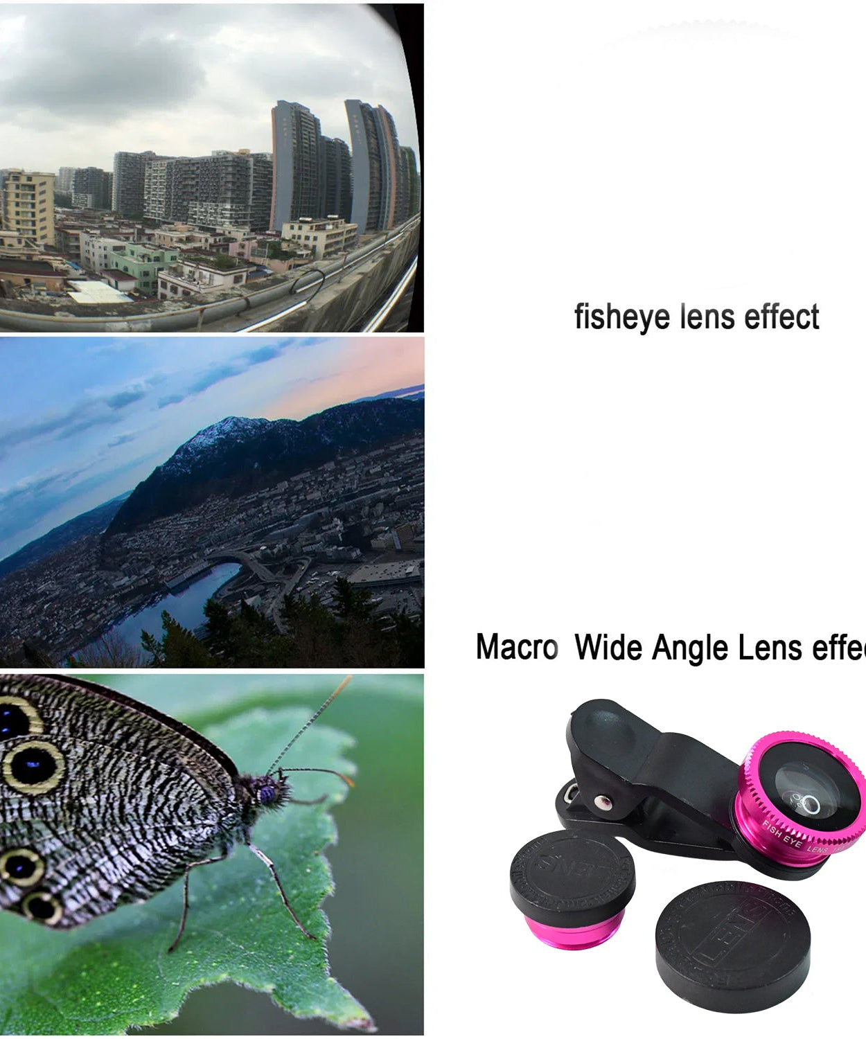 Universal Smartphone Clip Camera Lens