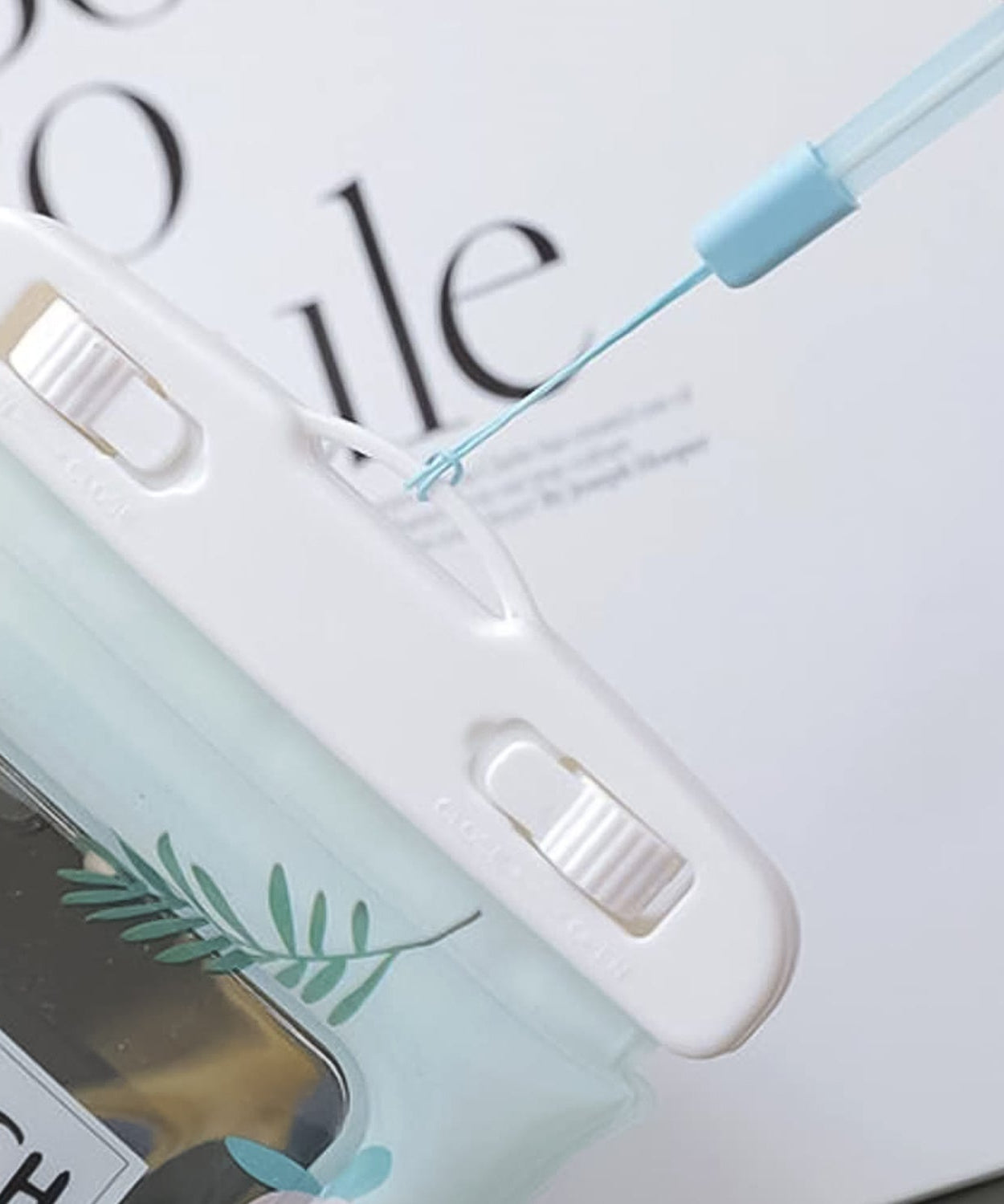 Clear Waterproof Mobile Pouch with Neck Strap