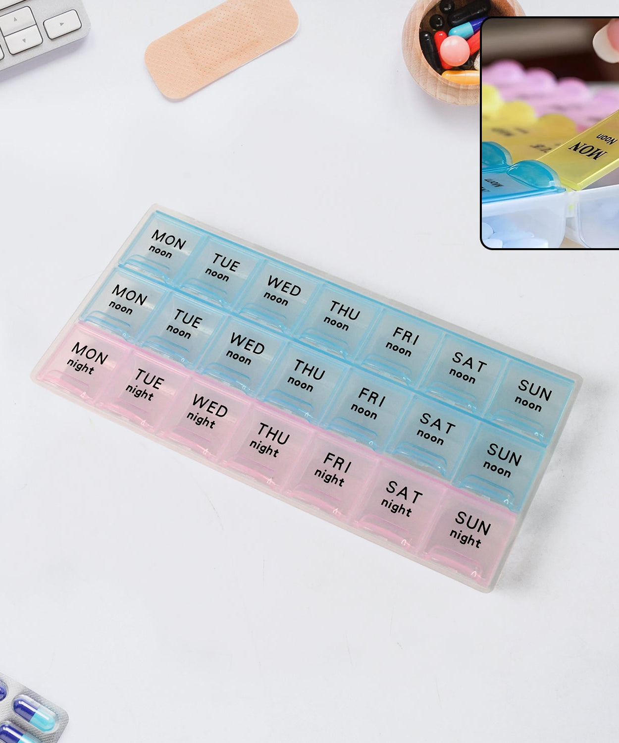 Smart Weekly Medicine Organizer