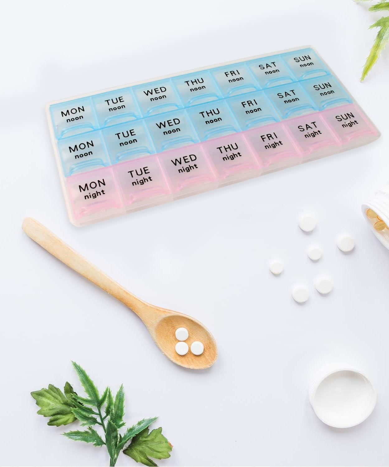 Weekly Medication Organizer Box 