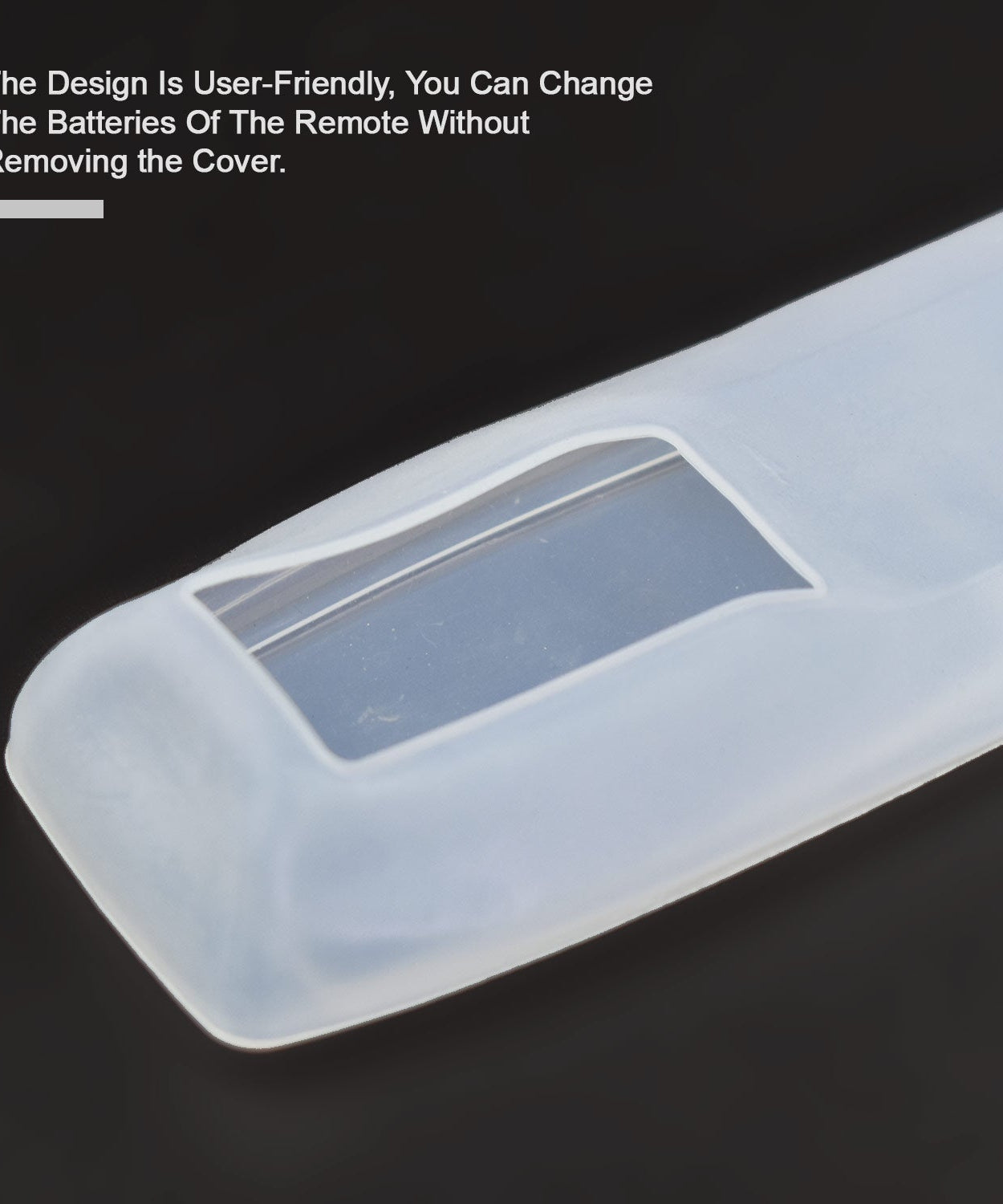 Remote control cover holder for DISH TV set-top box