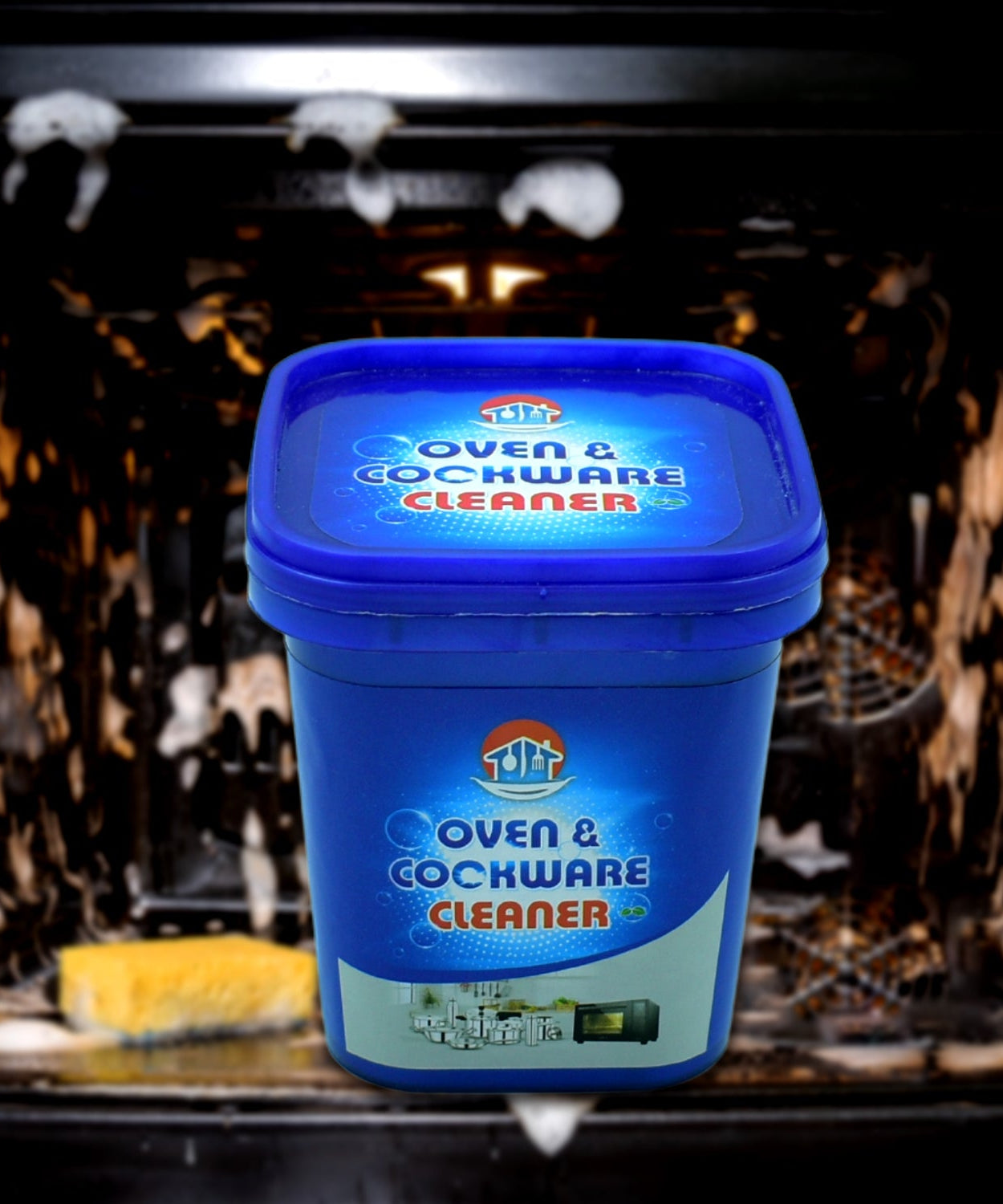 Universal Oven & Cookware Cleaner Powder – Stainless Steel, Pot Stain & Rust Remover