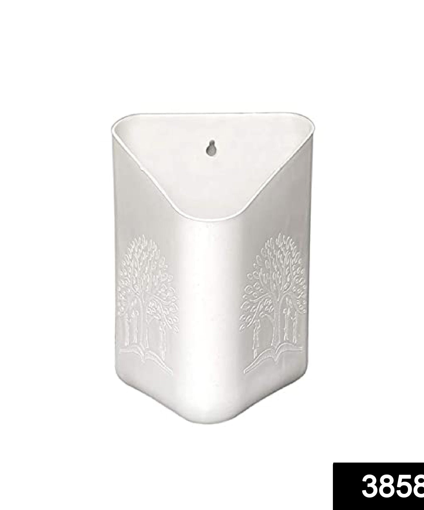 Multi-colored planter for indoor and outdoor plants.