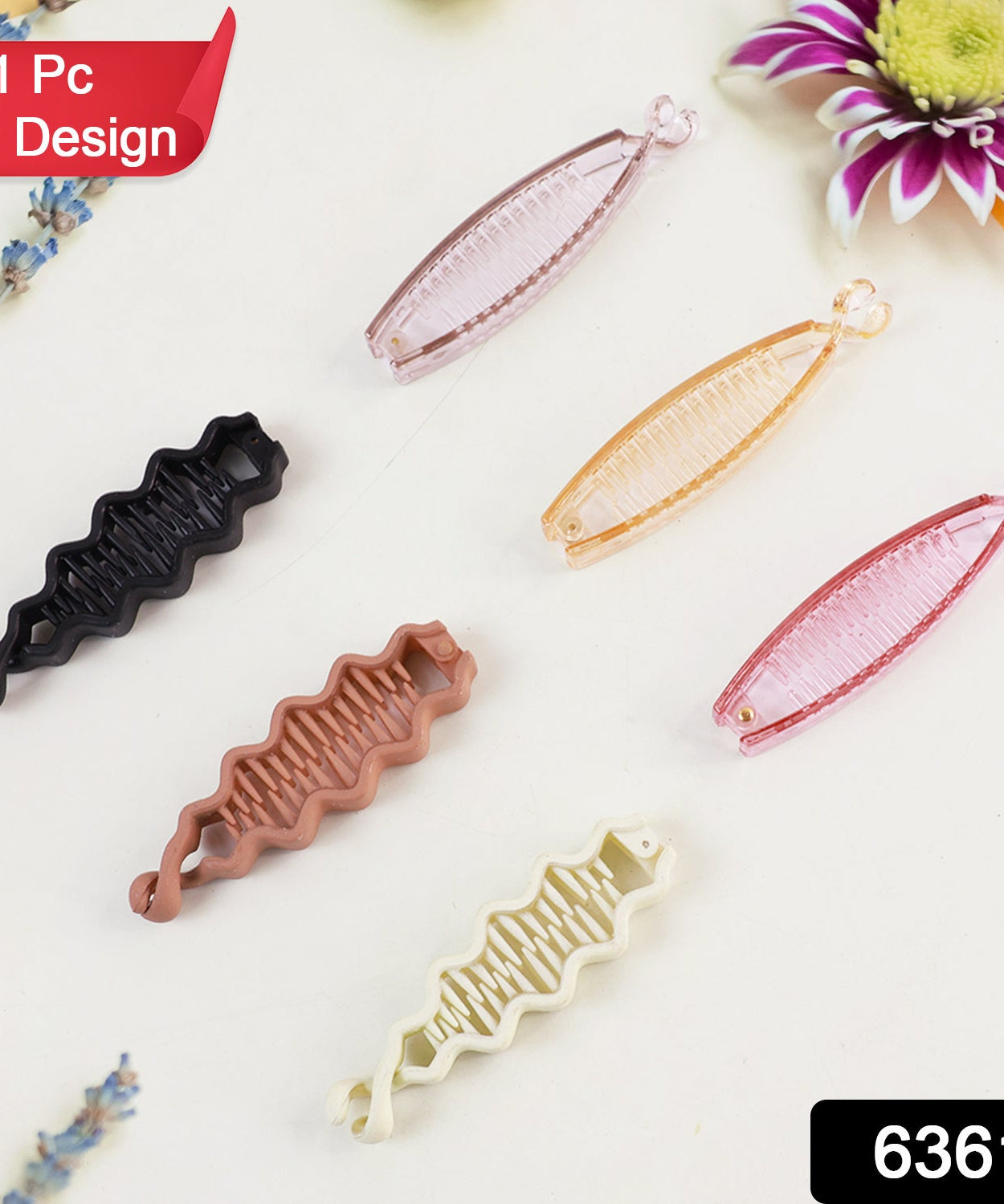 Solid Lock Hair Clips