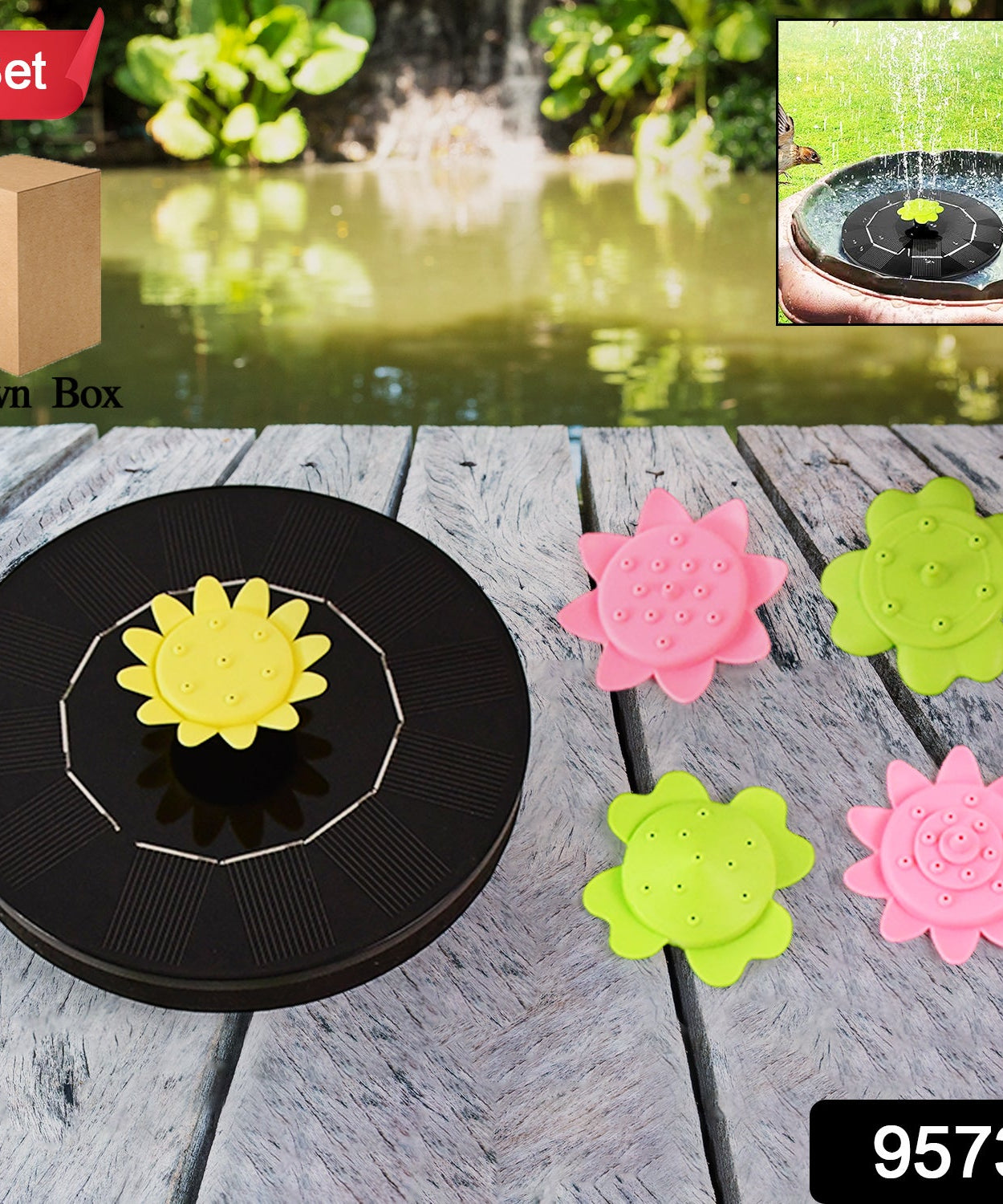 Solar Water Fountain Pump (1 Set)