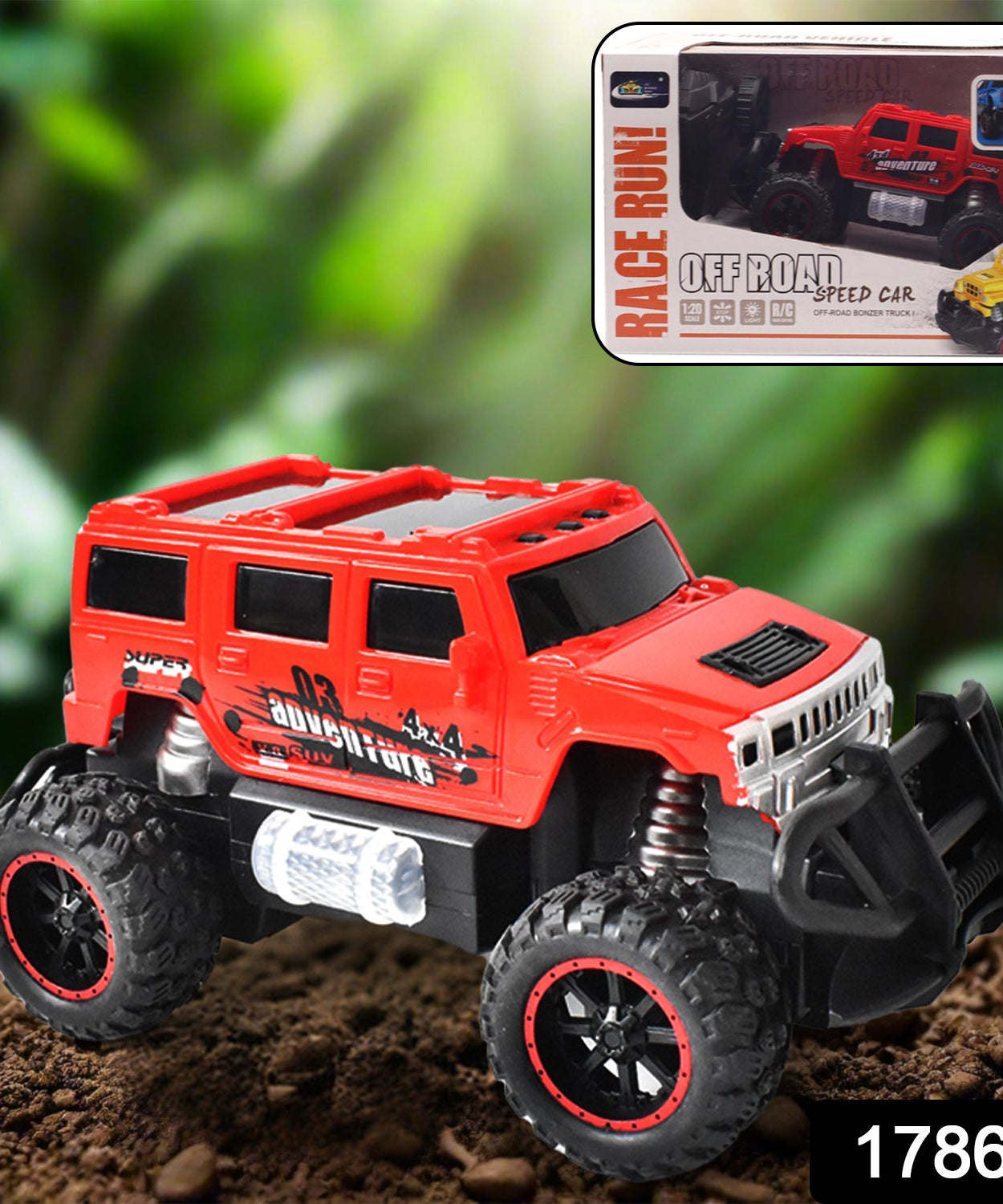 Mist Spray Race Car Toy Off Road Speed Car With Smoke (Water Sprayer Mist With Light) High Strength Climbing Power & Smoke Effect (Color May Vary), Kids