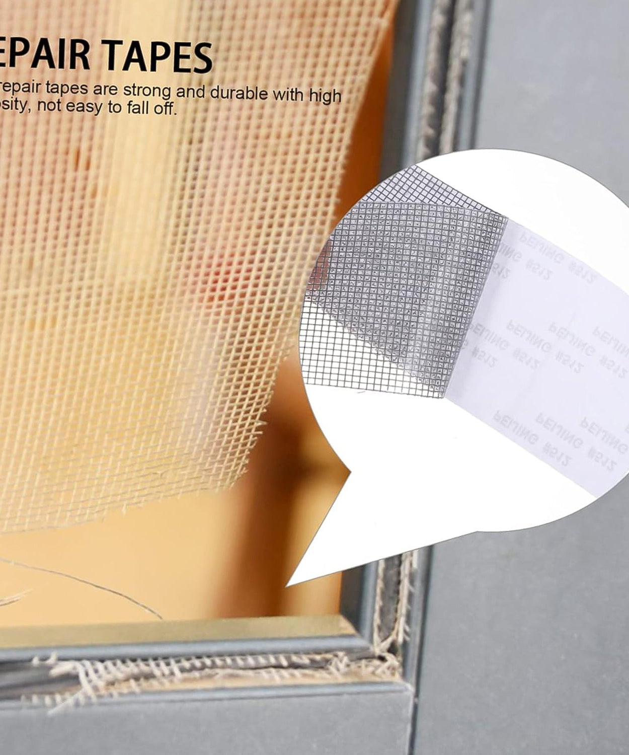 Self-Adhesive Mosquito Net Repair Tape – 2M x 5CM Roll – 1 Pc