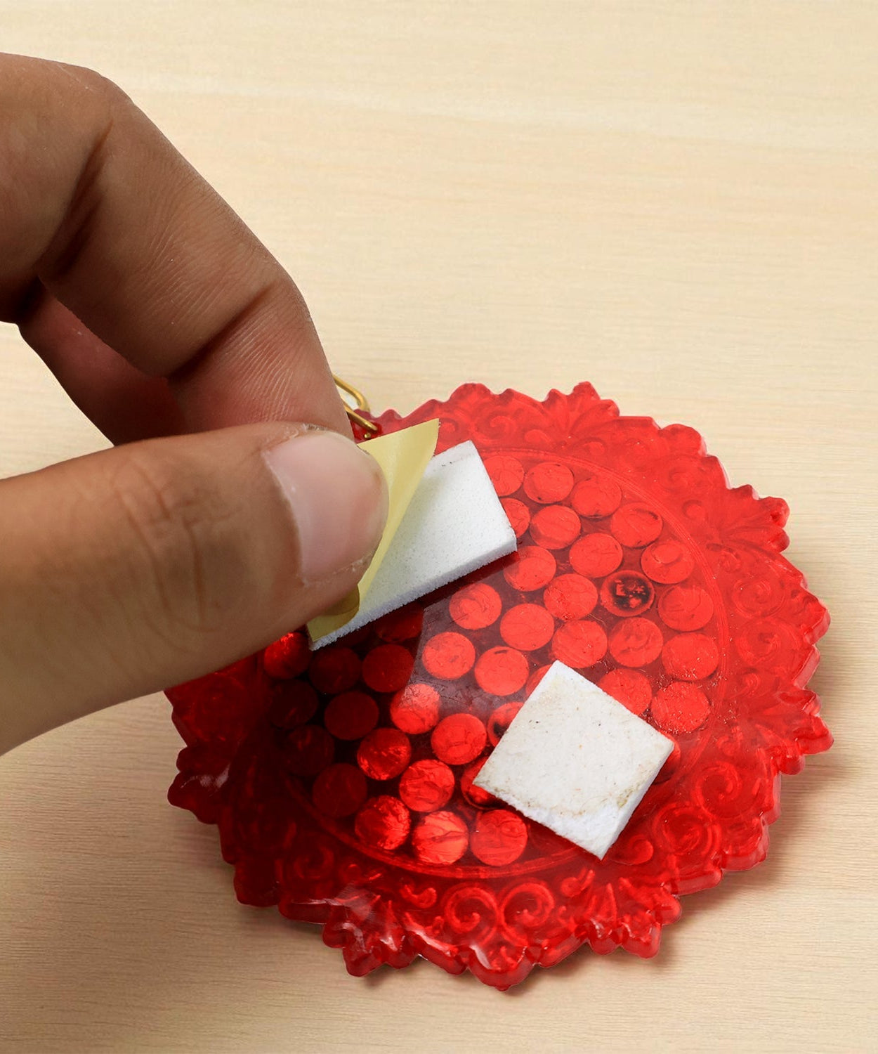 Shubh Labh Beaded Decorative Door Hanging (2 Pc)