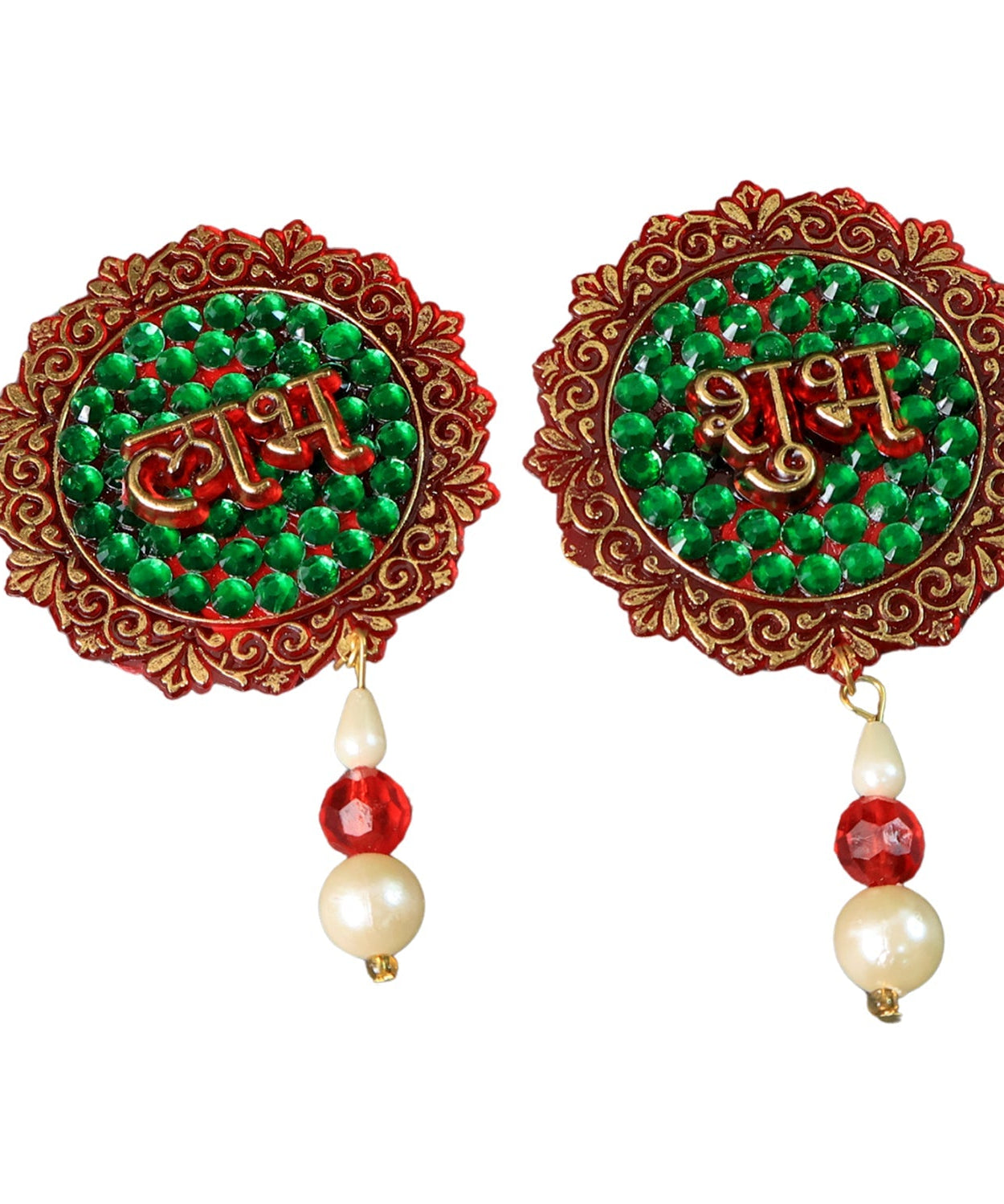 Classic Shubh Labh Beaded Toran Wall Hanging