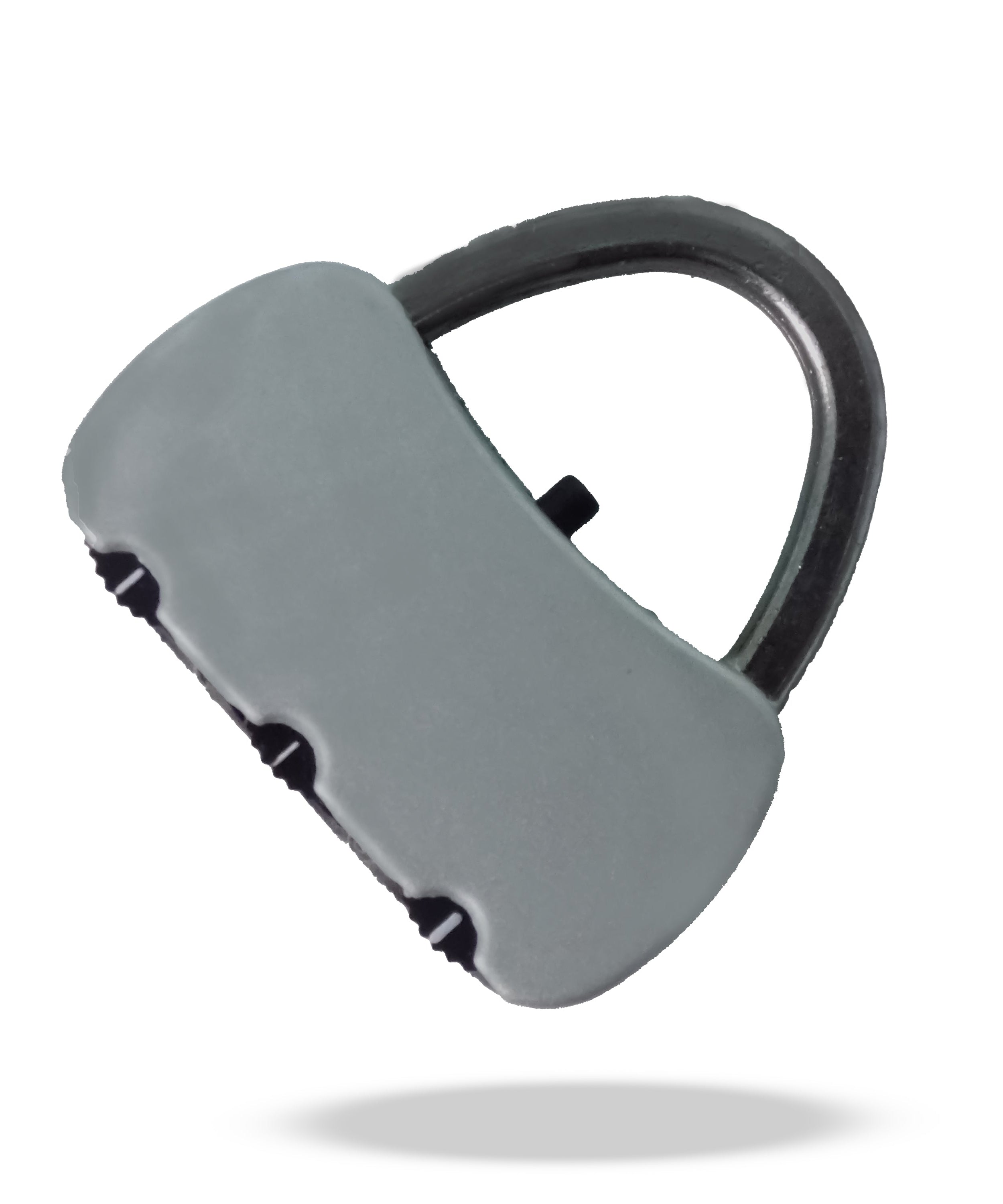 Combination padlock in stainless steel with reset option