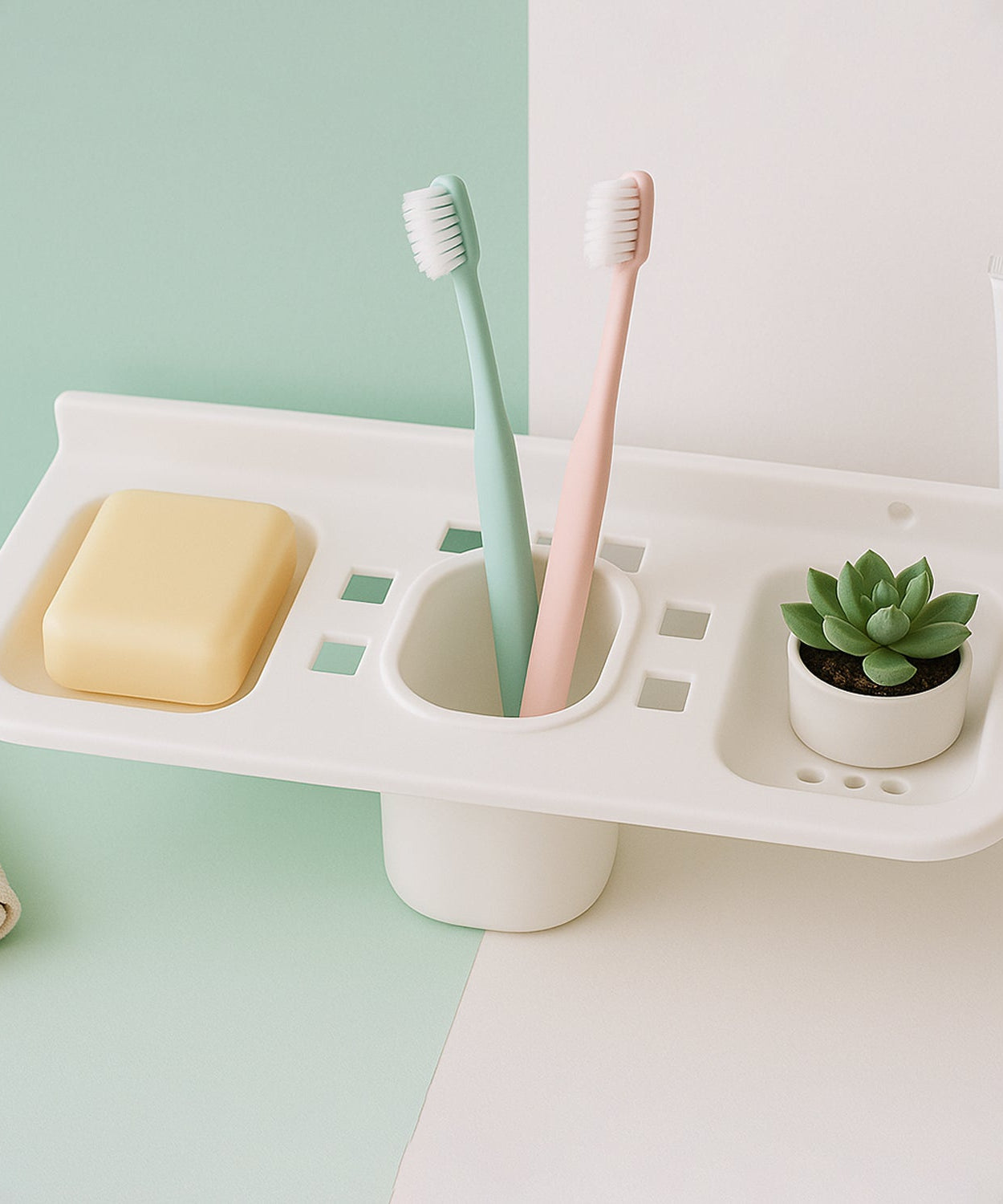 Plastic Soap Dish and plastic soap dish tray used in bathroom and kitchen purposes.