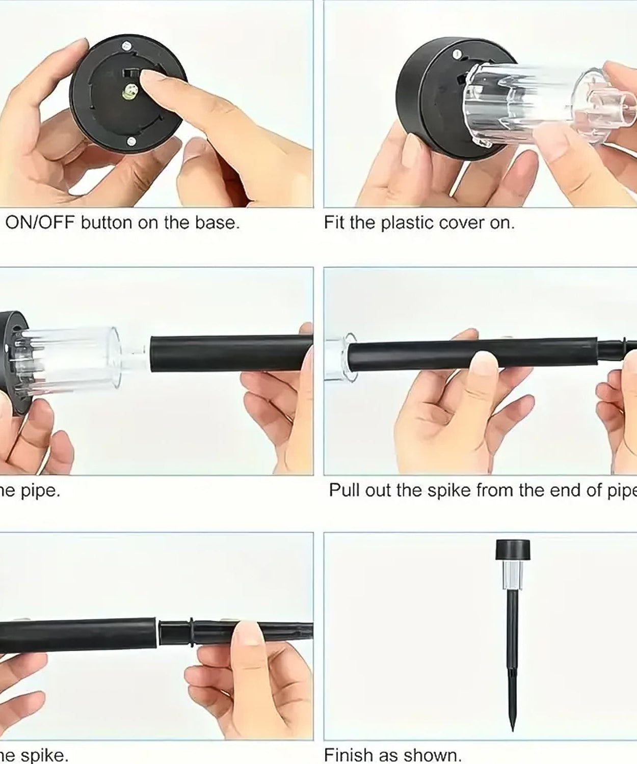 Solar LED Lawn Light