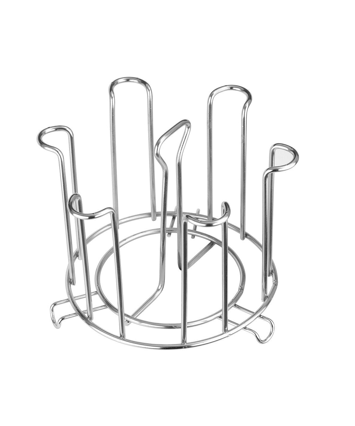 Glass stand made of stainless steel for kitchen or dining