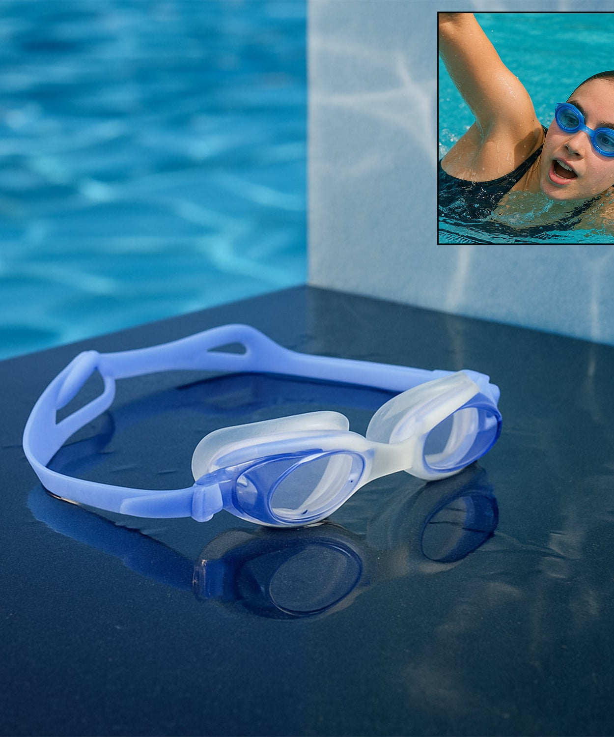  Anti-Fog Swim Goggles