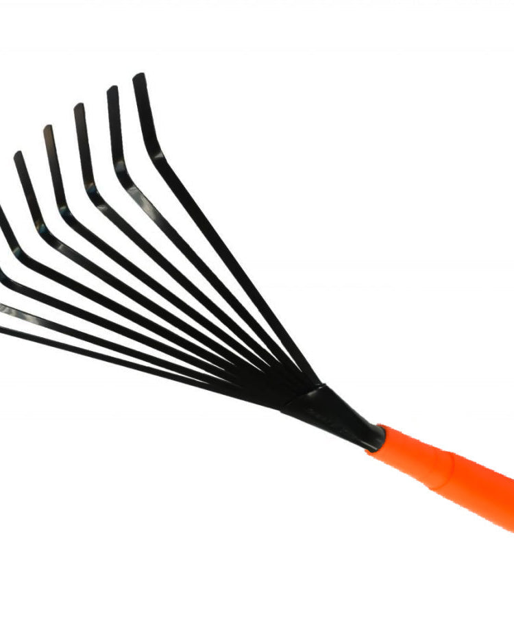 Multi-purpose garden rake for cleaning and digging