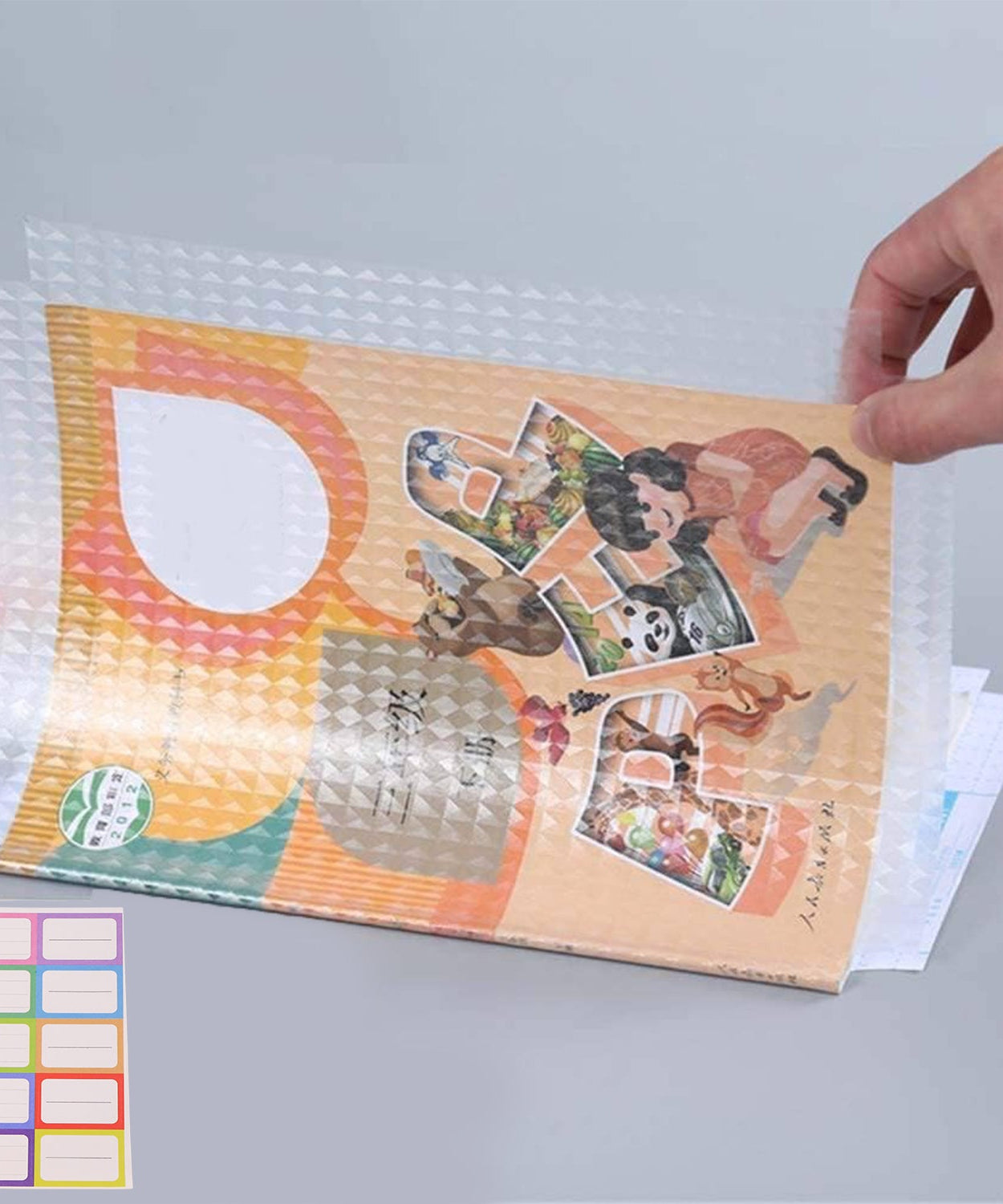 Transparent Book Cover (10 Pcs Set / 47x37cm)