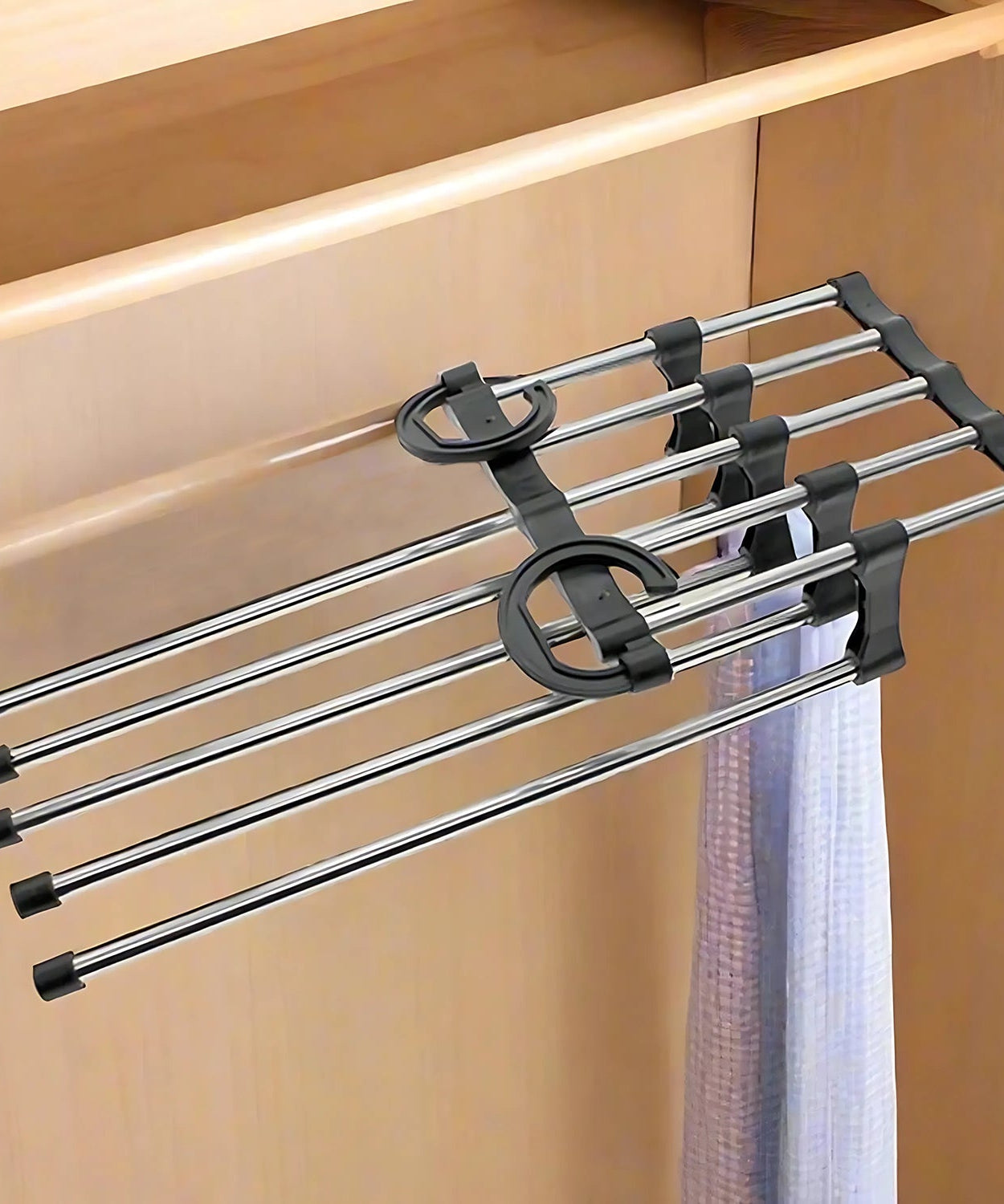 Adjustable Big Trouser Pants Hanger Organizer