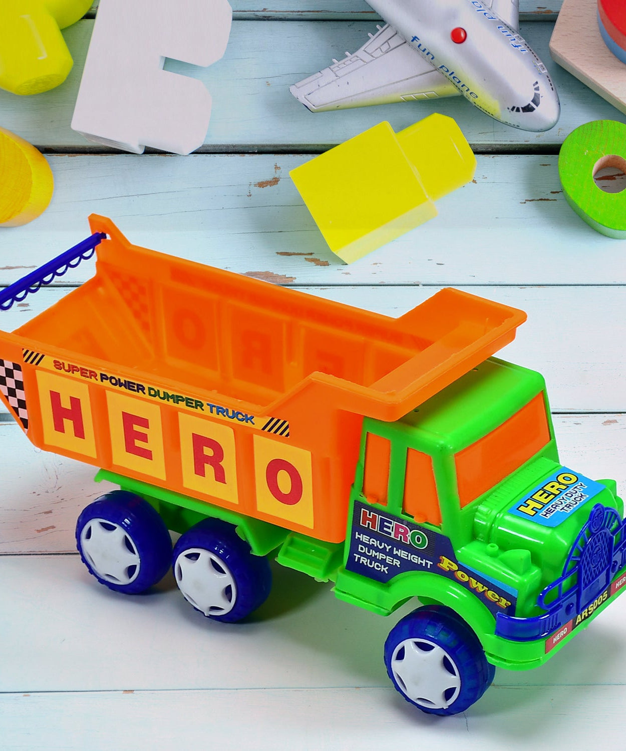 Truck Toy - Jumbo Large Size Plastic Heavy Weight Truck Toy 