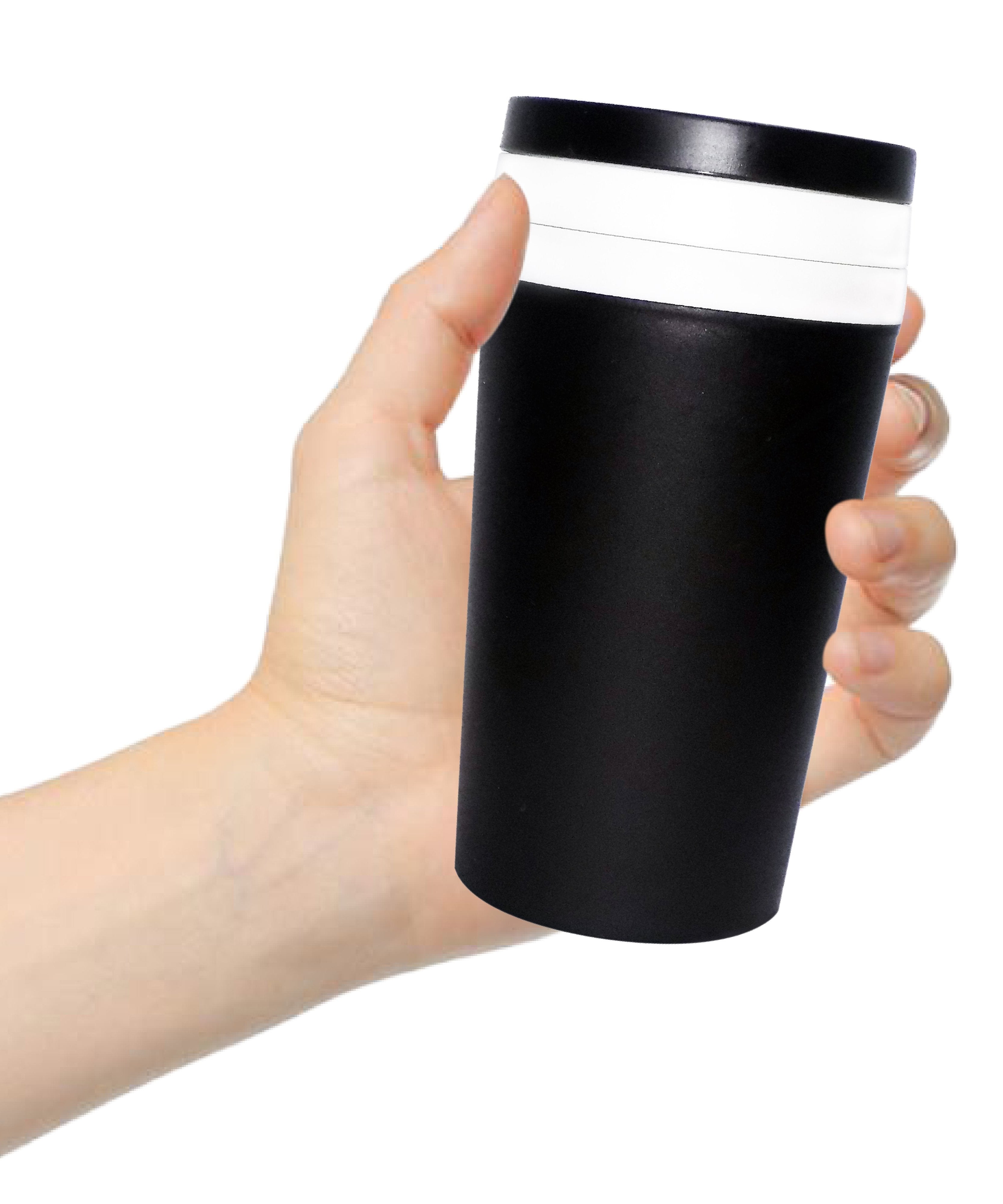 Shaker sipper glass with lid and storage container