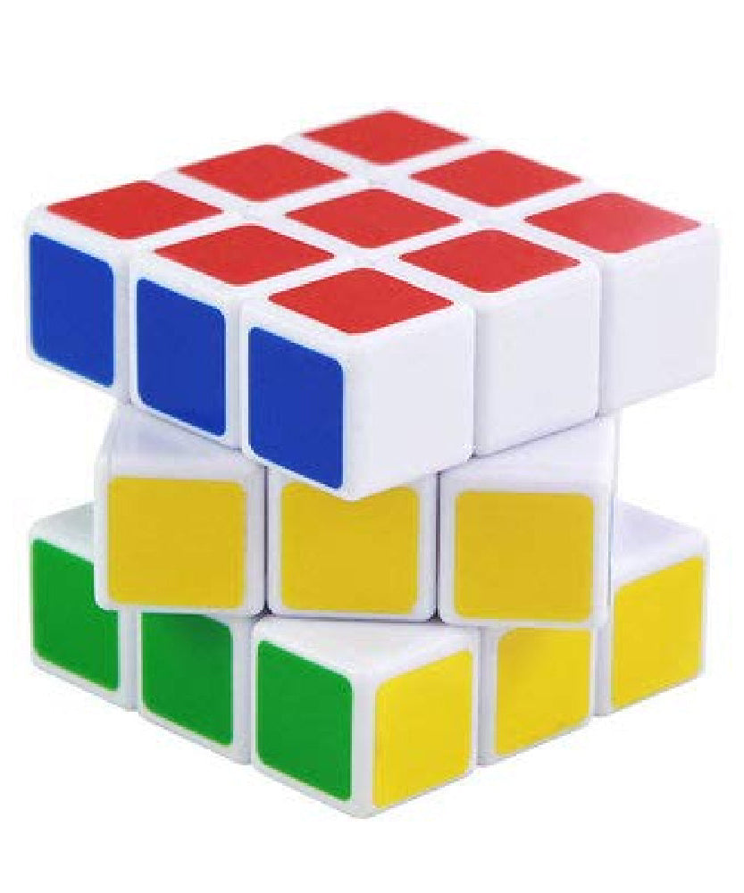 3x3x3 high-speed puzzle cube with smooth turning mechanism.
