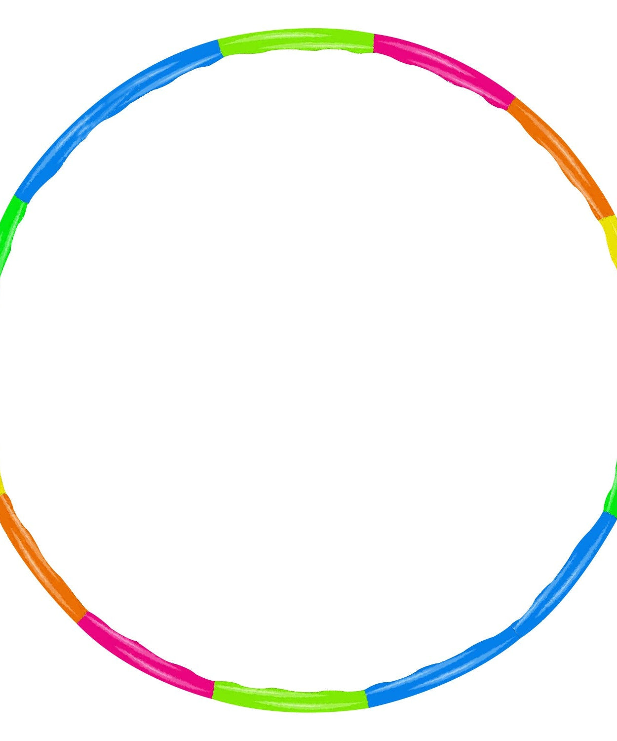 Hula hoop for fitness exercise