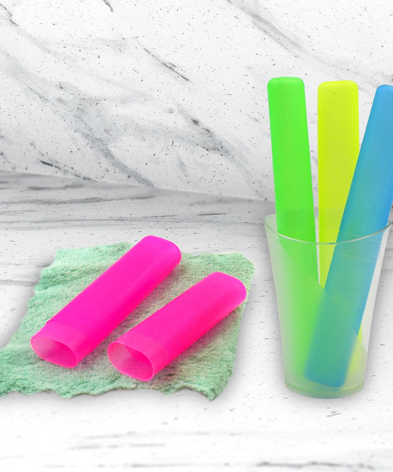 Toothbrush holder, detailed view.