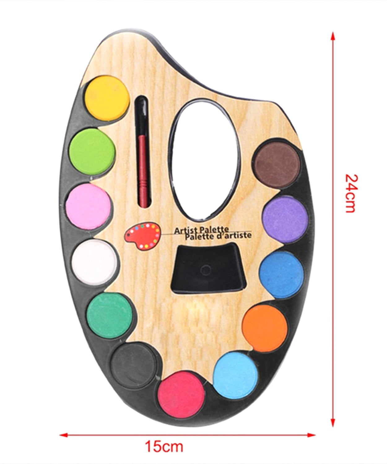 Watercolor painting set, non-toxic, ideal for creative projects