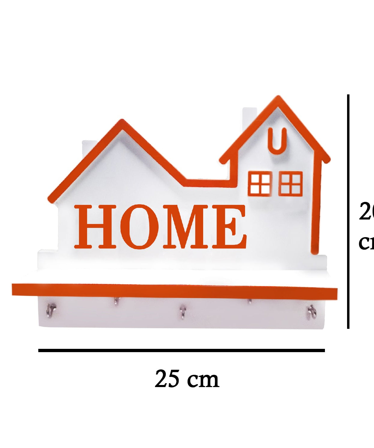 Wall-mounted antique key holder