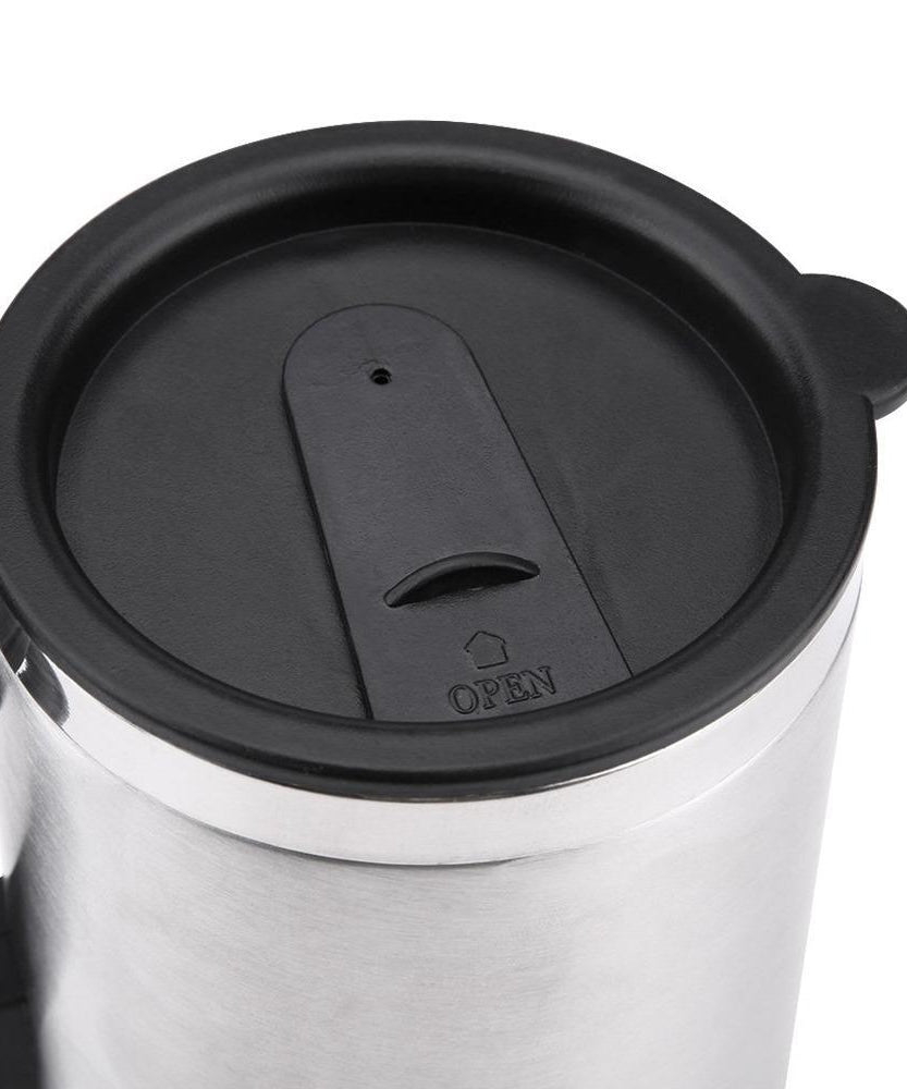 Convenient car kettle mug with 12V charging