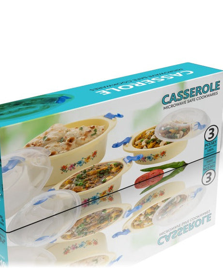 Insulated casserole containers