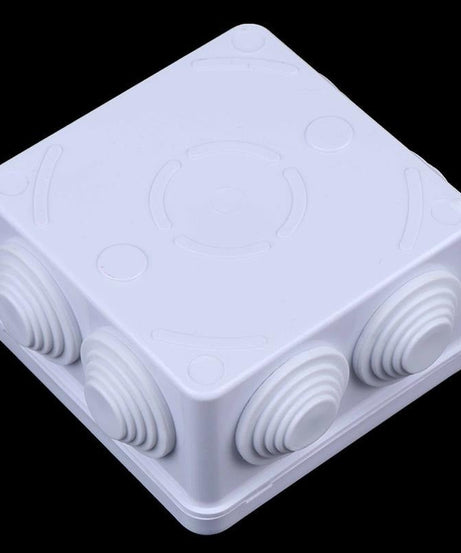 Square fancy box for securely storing CCTV cameras and accessories