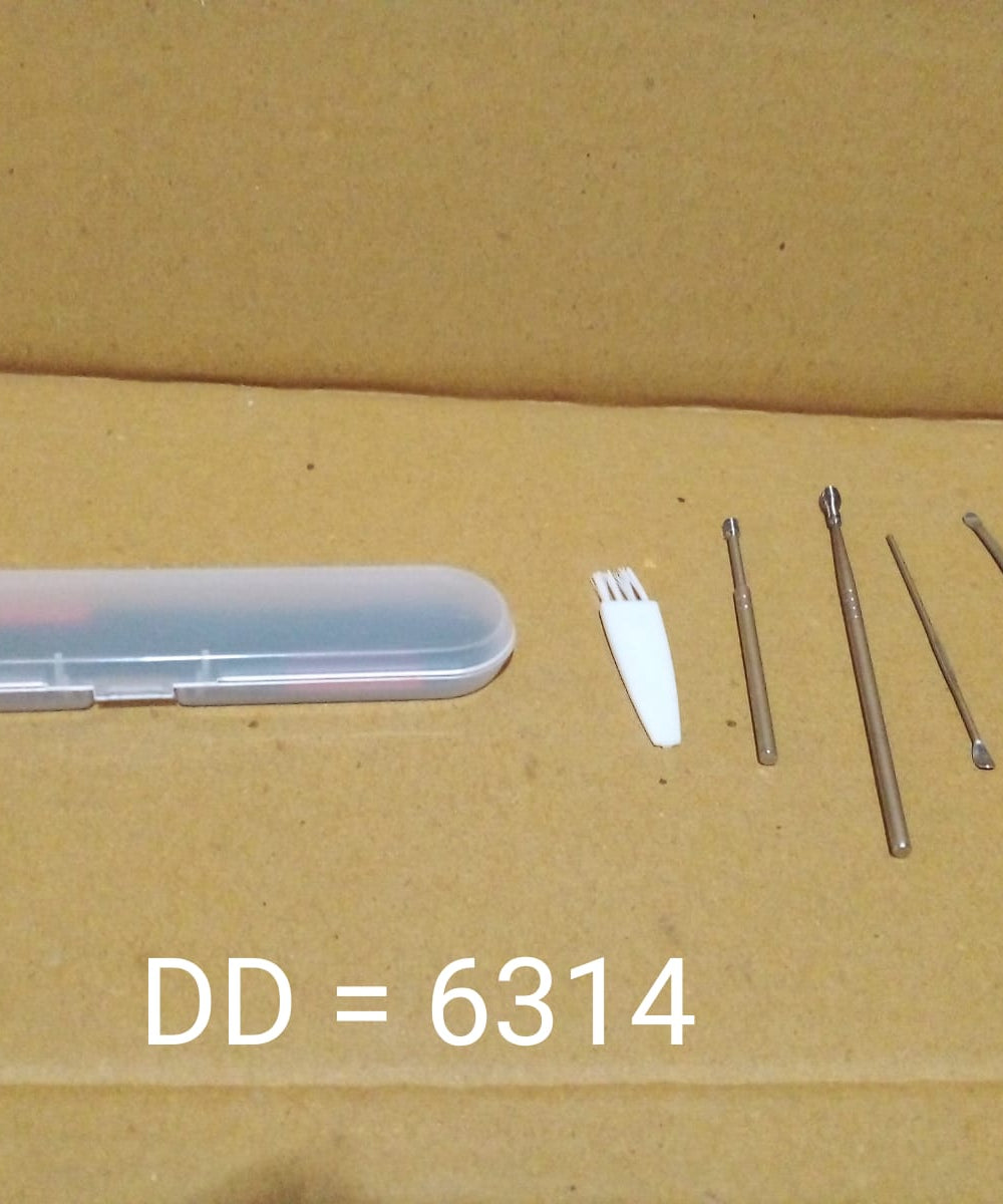 6Pcs Earwax Removal Kit | Ear Cleansing Tool Set | Ear Curette Ear Wax Remover Tool