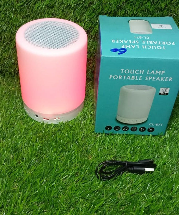 LED night light lamp with Bluetooth speaker