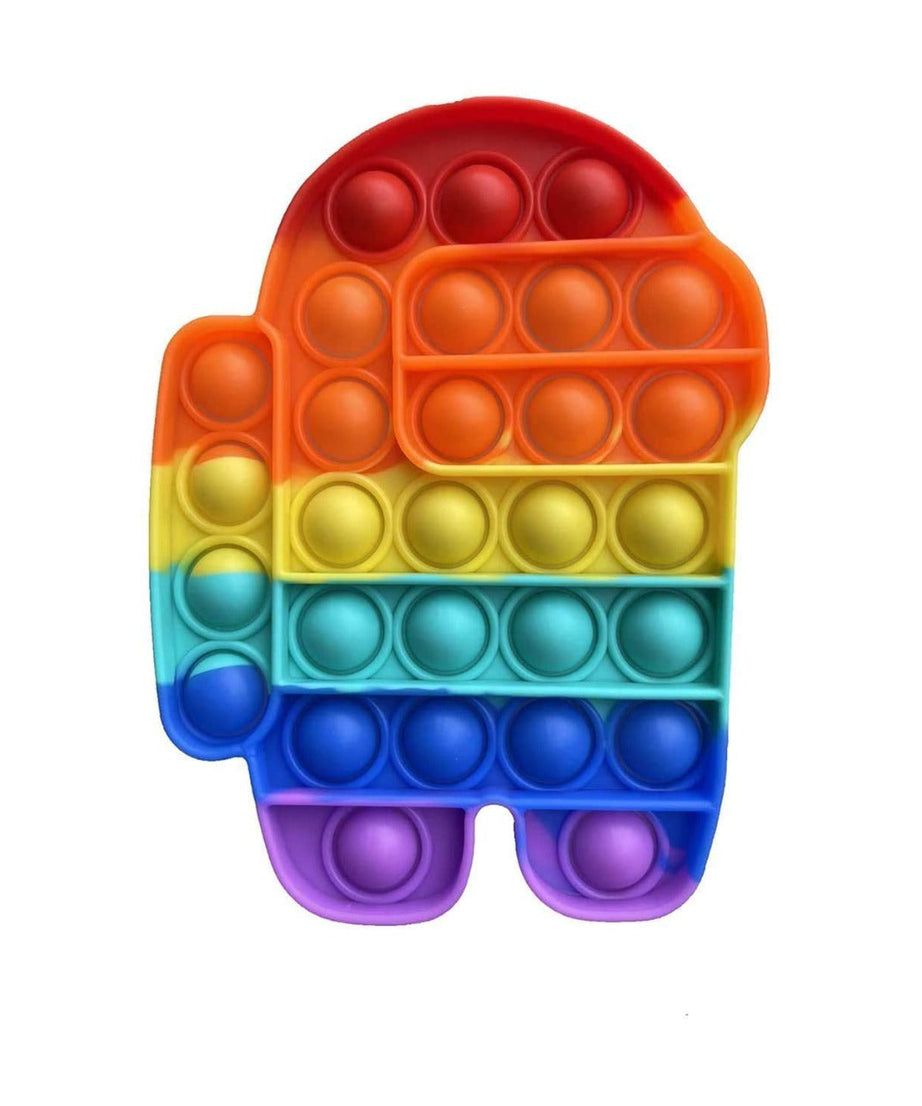 Fidget toy with Among Us theme for all ages