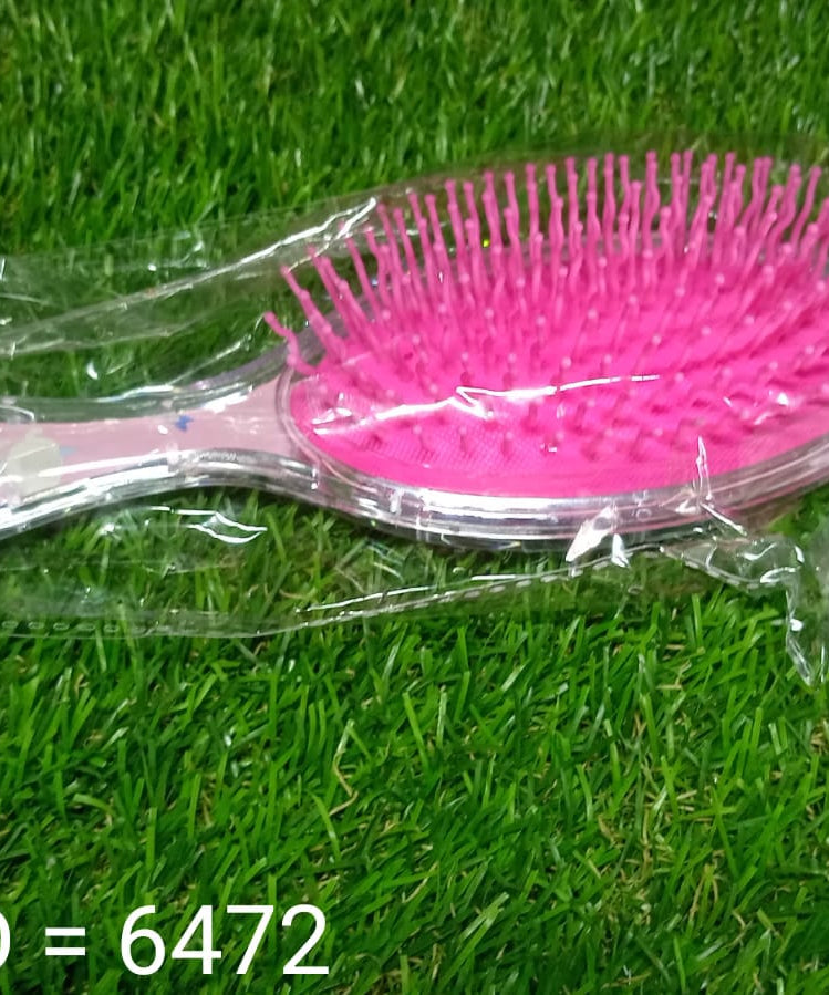 Soft bristle detangling brush