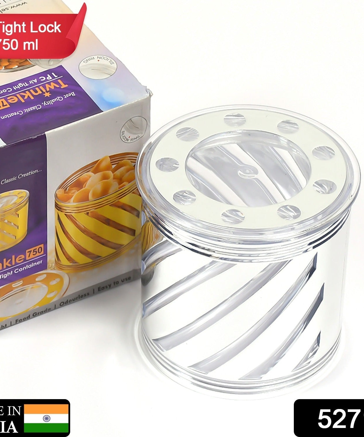 750ml storage container with airtight lid