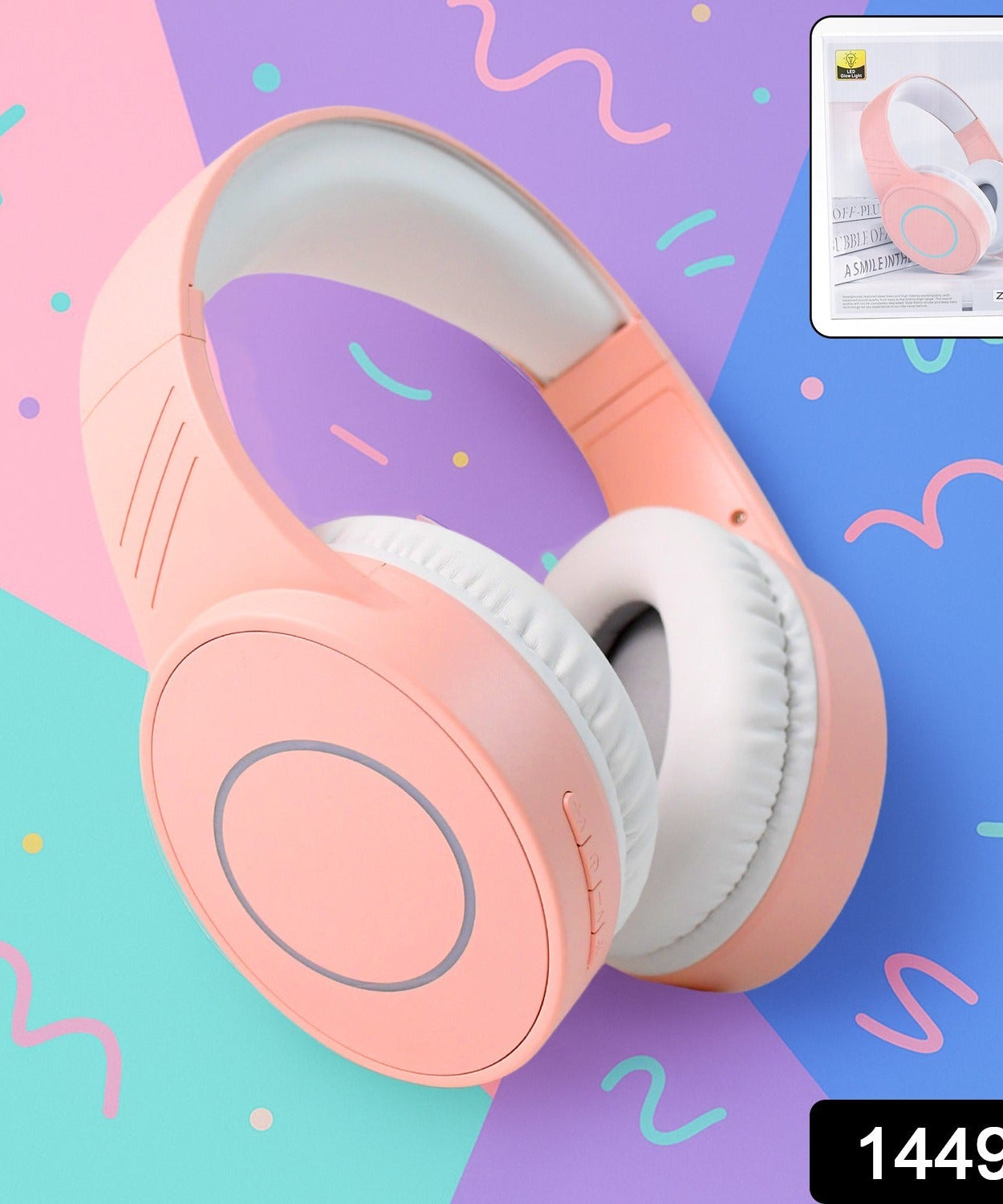 Bass Bliss Over-Ear Bluetooth Headset