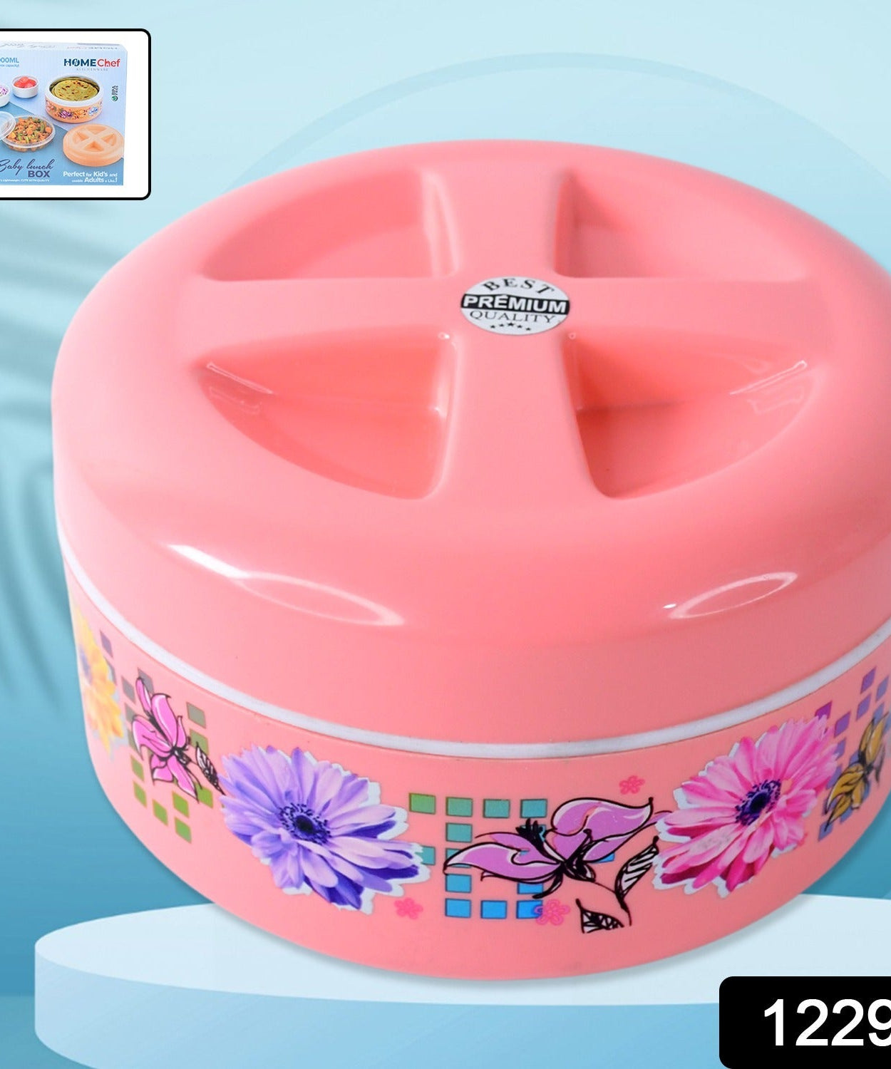 Heat Mate Round Lunch Box