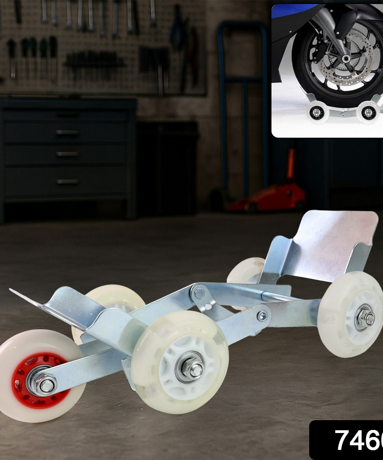 Motorcycle Front Tyre Roller Stand