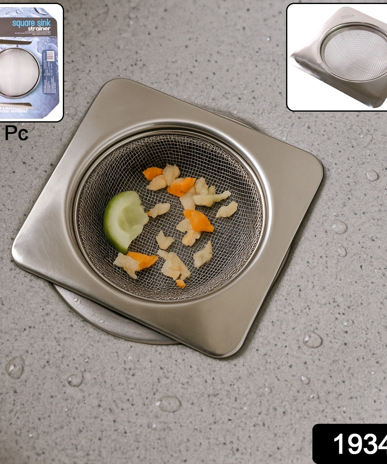 Square Sink Drain Strainer