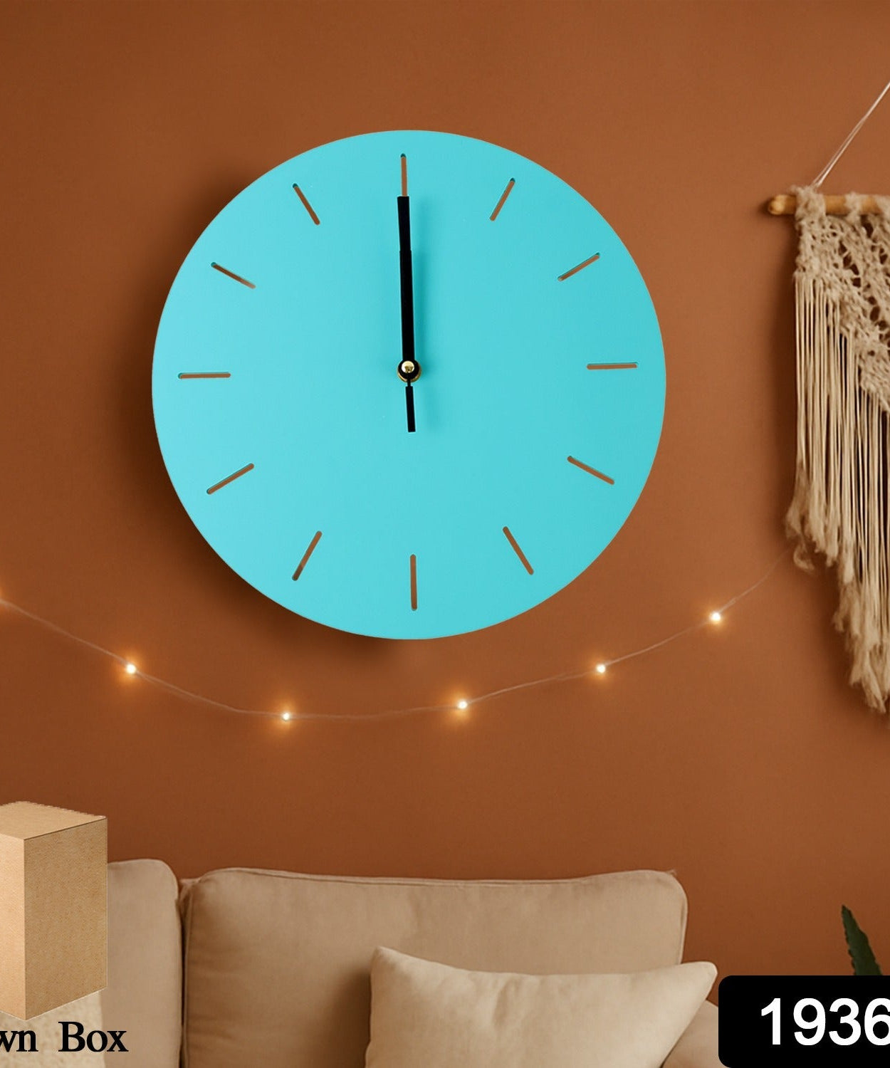 Sleek Tick Modern Wall Clock