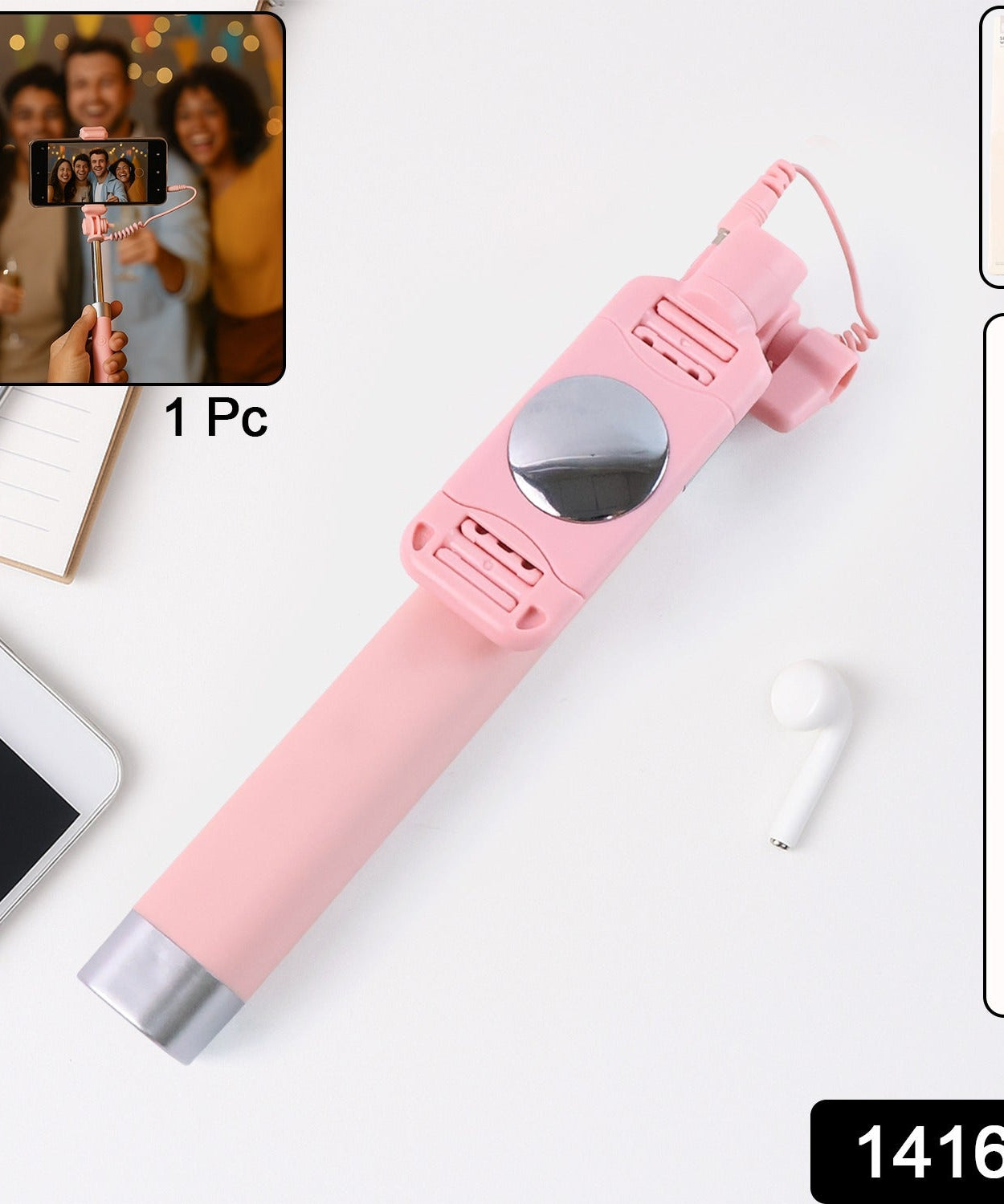 Selfie Stick with Mirror