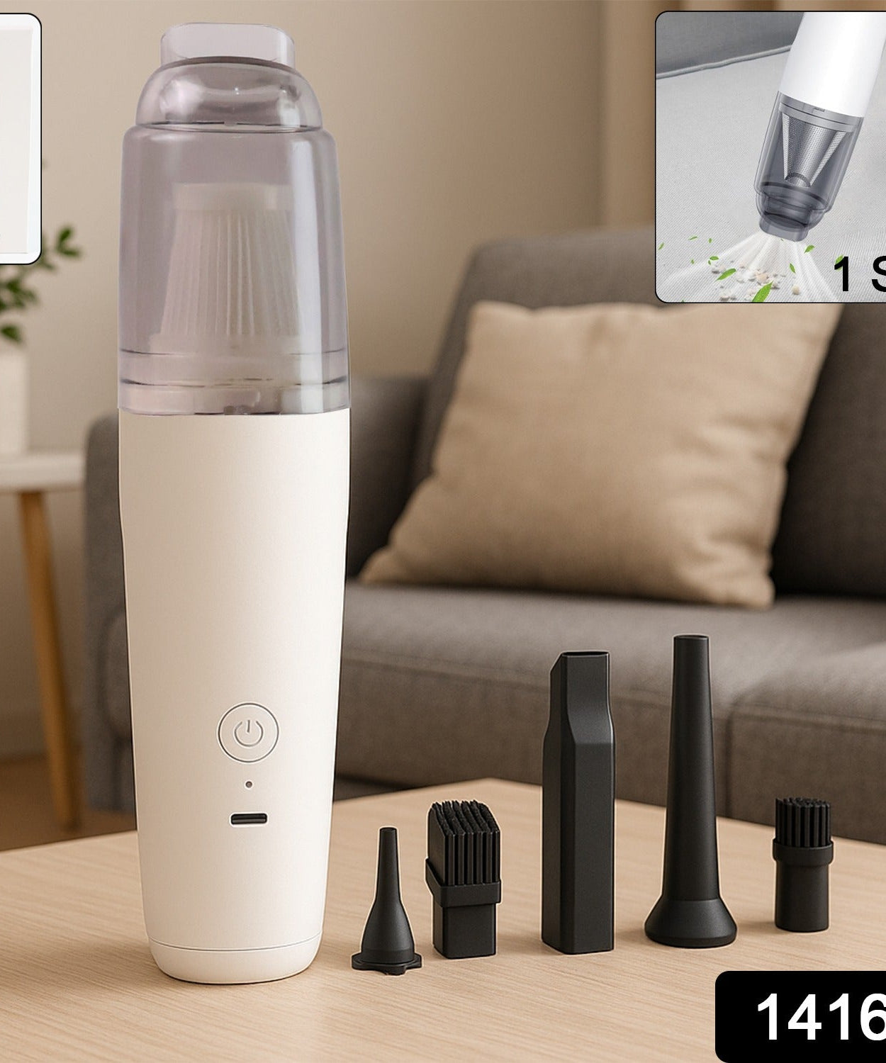 Rechargeable Mini Vacuum for Home