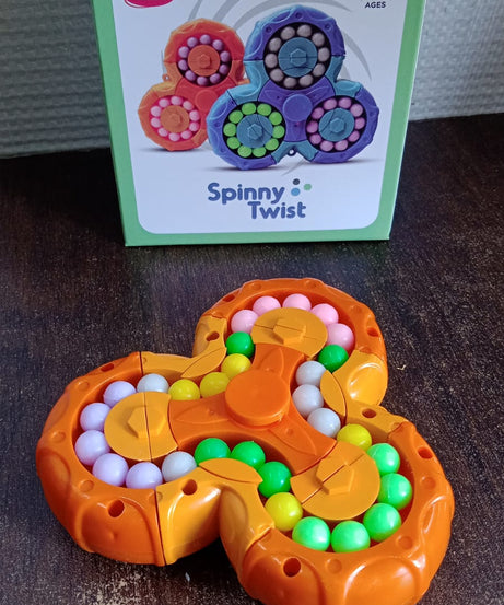 Aditi 3-in-1 Interactive Spinny Twist Puzzle Ball Toy