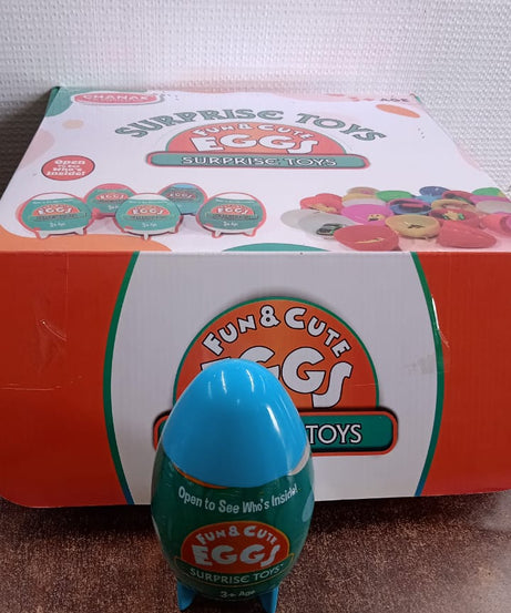 Aditi Fun & Cute Surprise Eggs Toy for Kids (1 Pc)