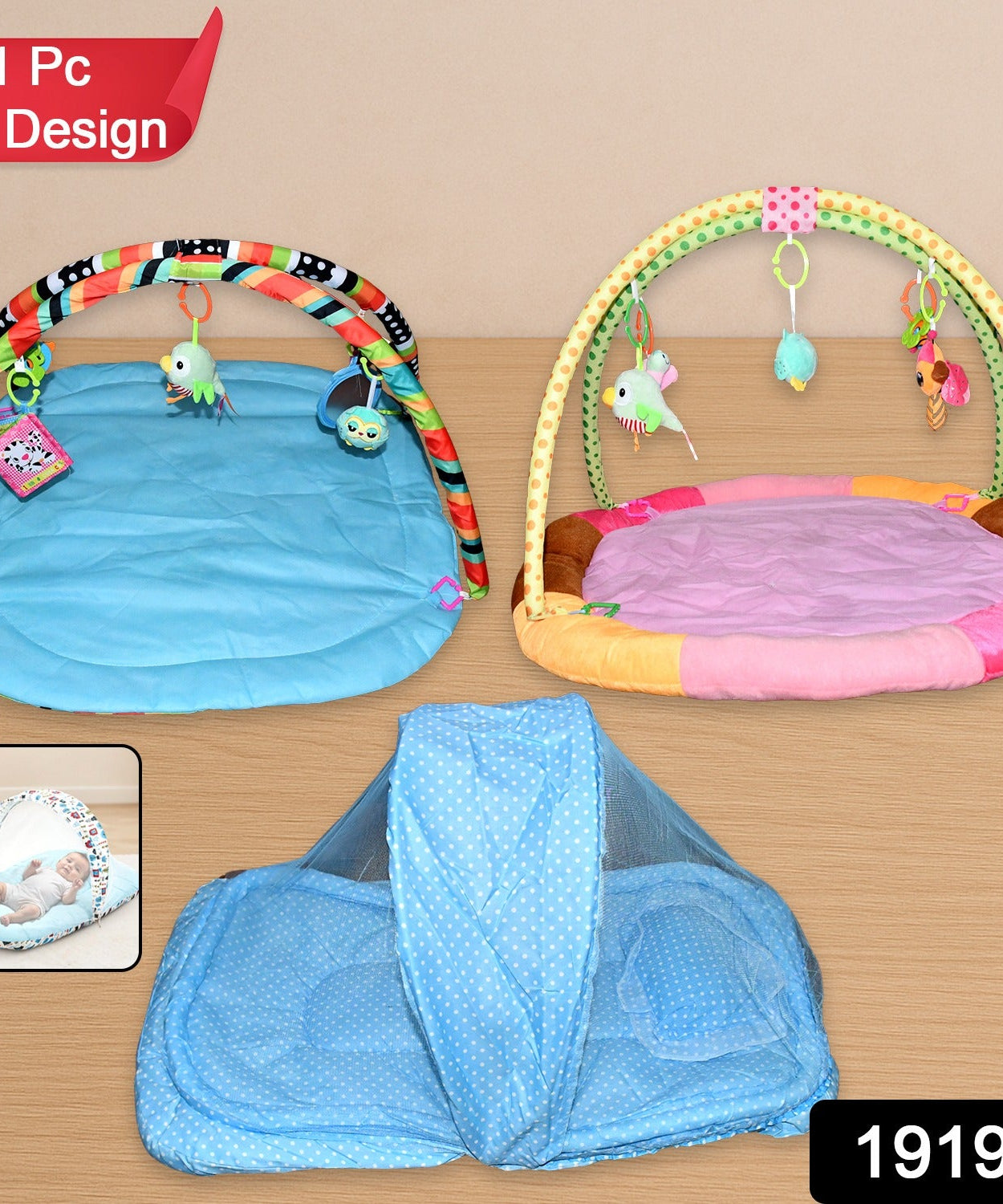 Soft Play Gym with Musical Toys