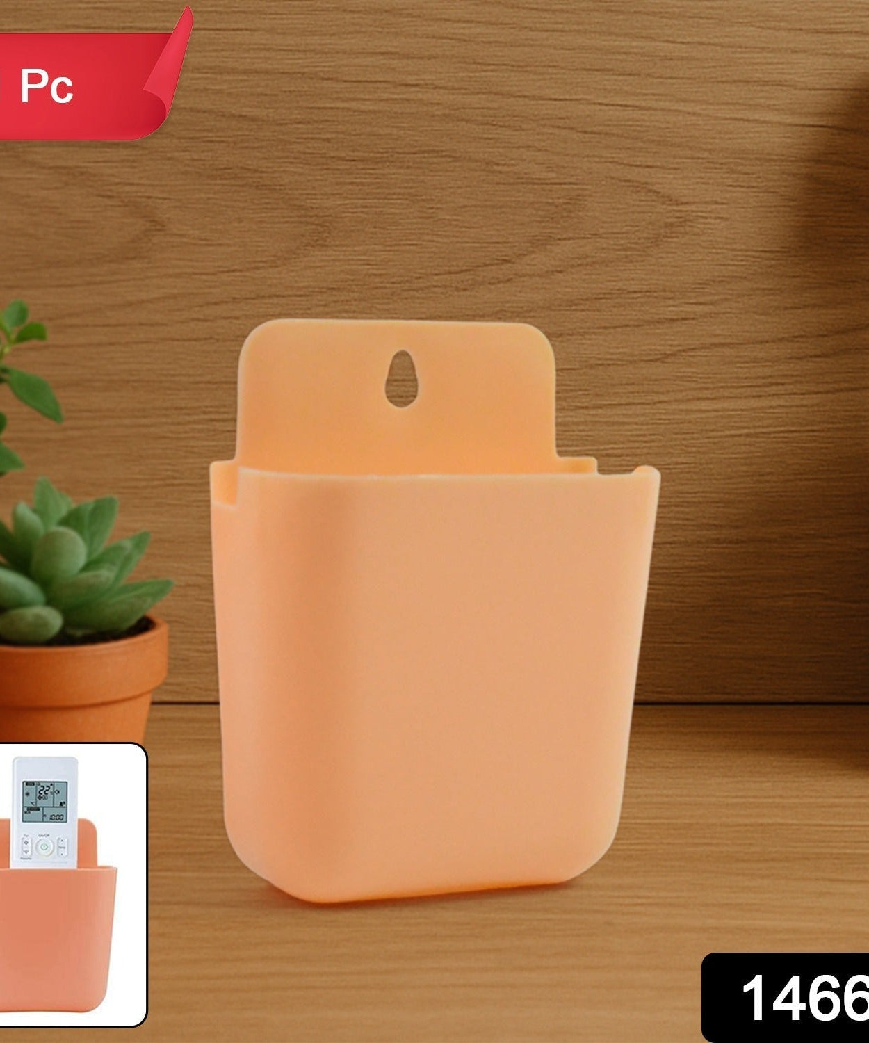 Space-Saving Wall Hanging Plastic Storage Pocket